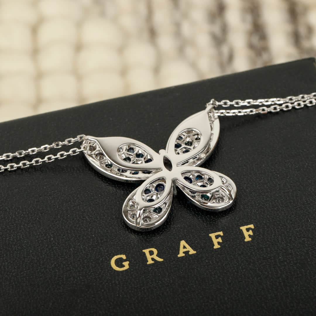 Graff Butterfly Pendant Necklace
