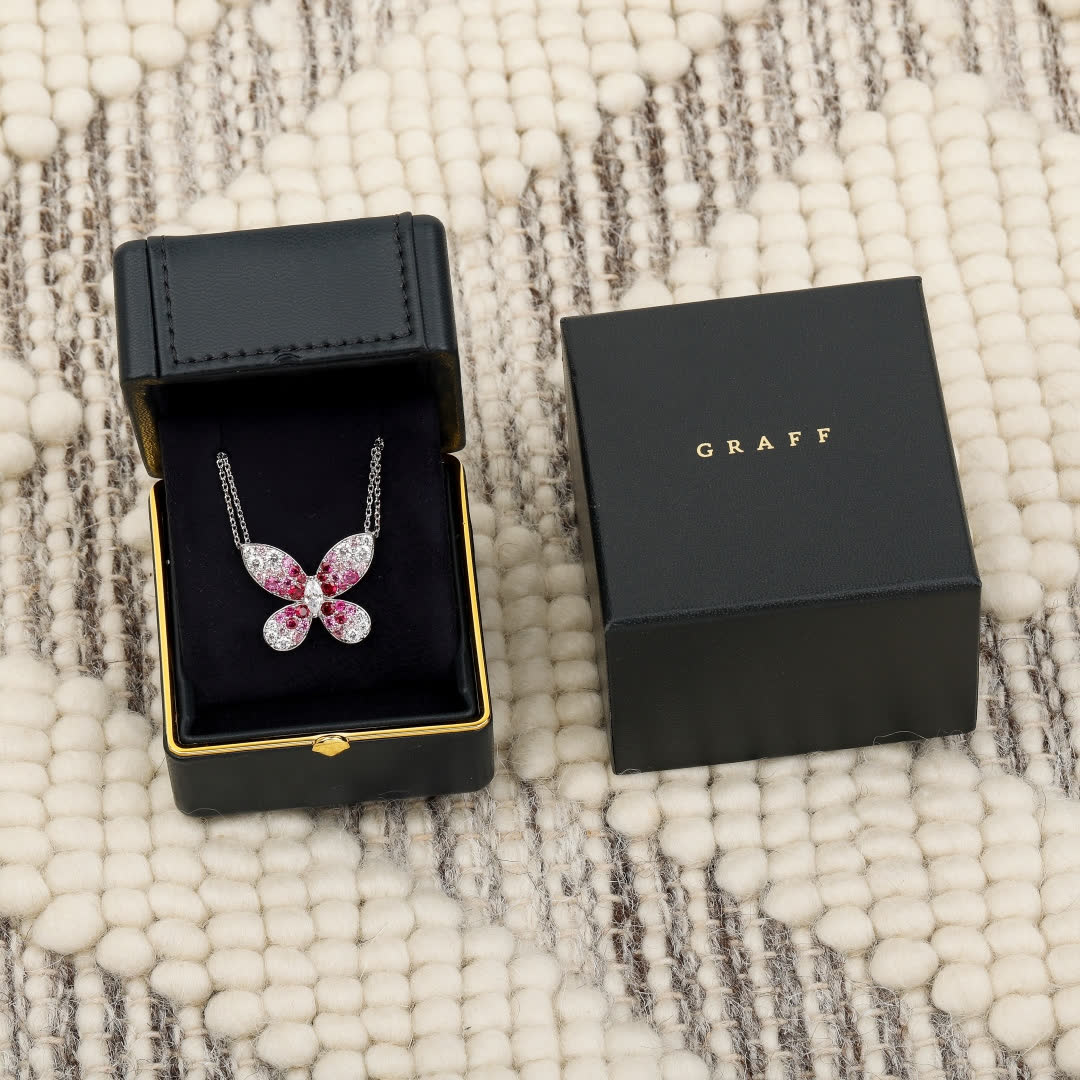 Graff Butterfly Pendant Necklace