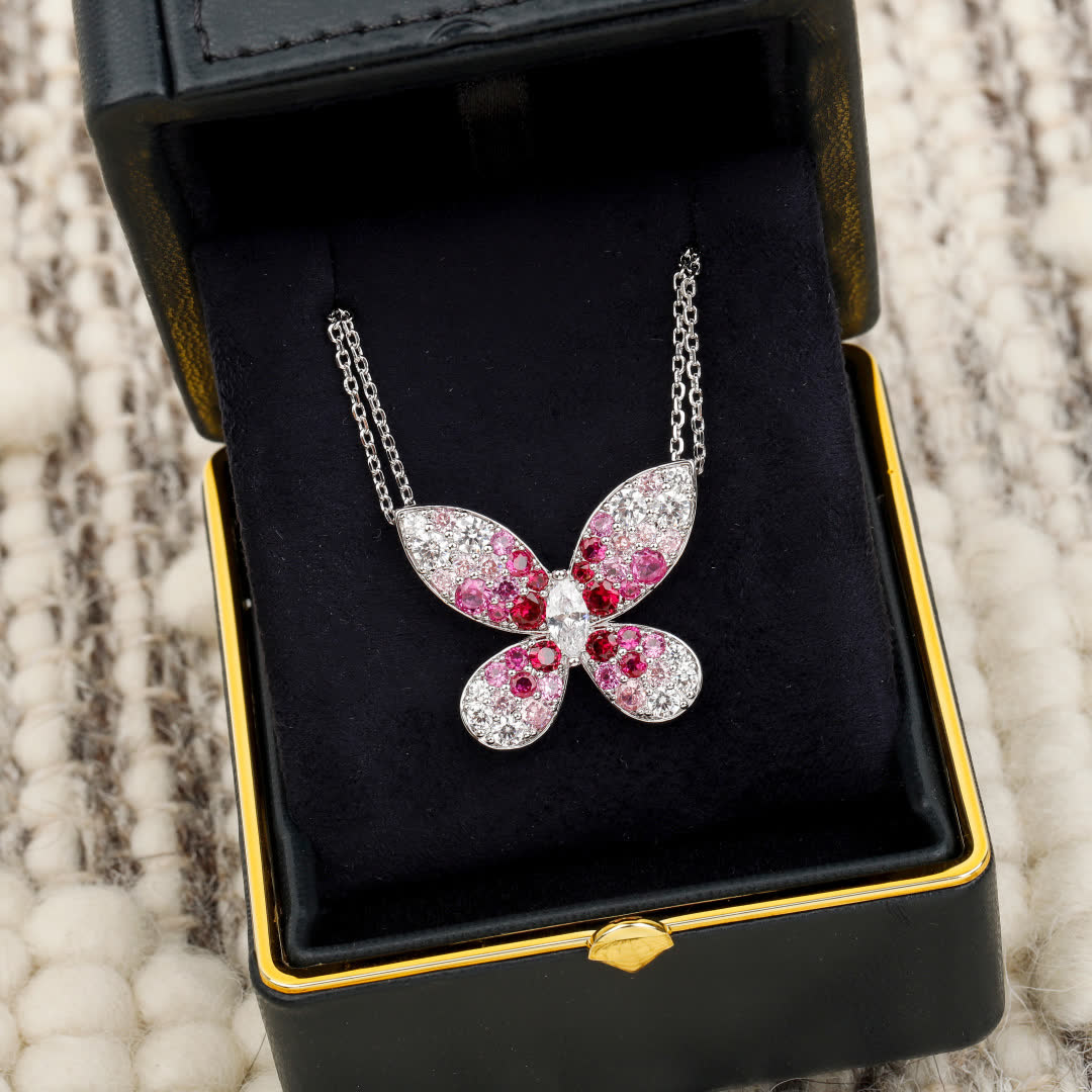 Graff Butterfly Pendant Necklace