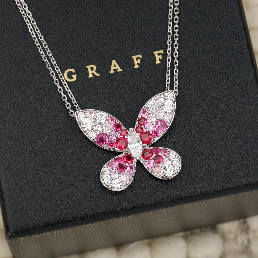 Graff Butterfly Pendant Necklace