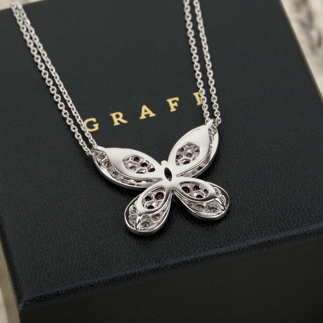 Graff Butterfly Pendant Necklace