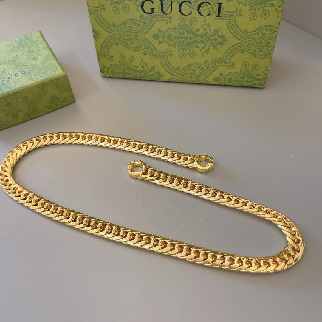 Gucci Gold Chain Necklace