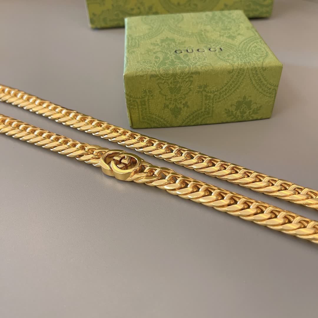 Gucci Gold Chain Necklace