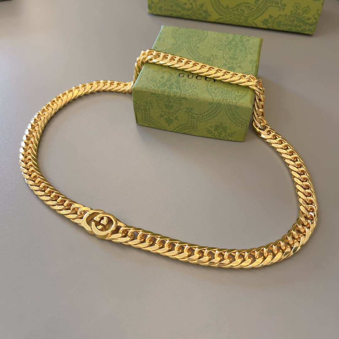Gucci Gold Chain Necklace