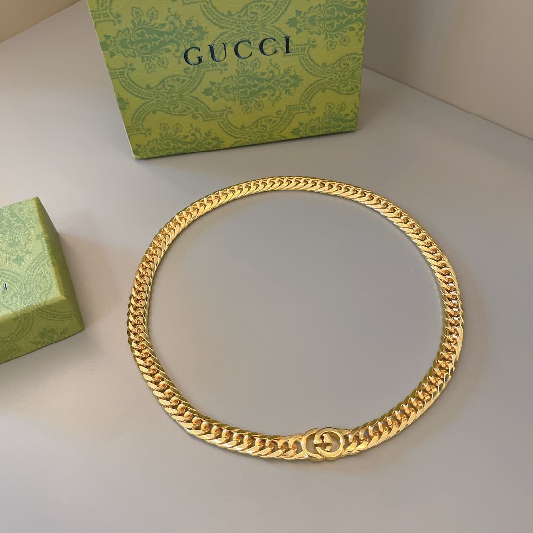 Gucci Gold Chain Necklace