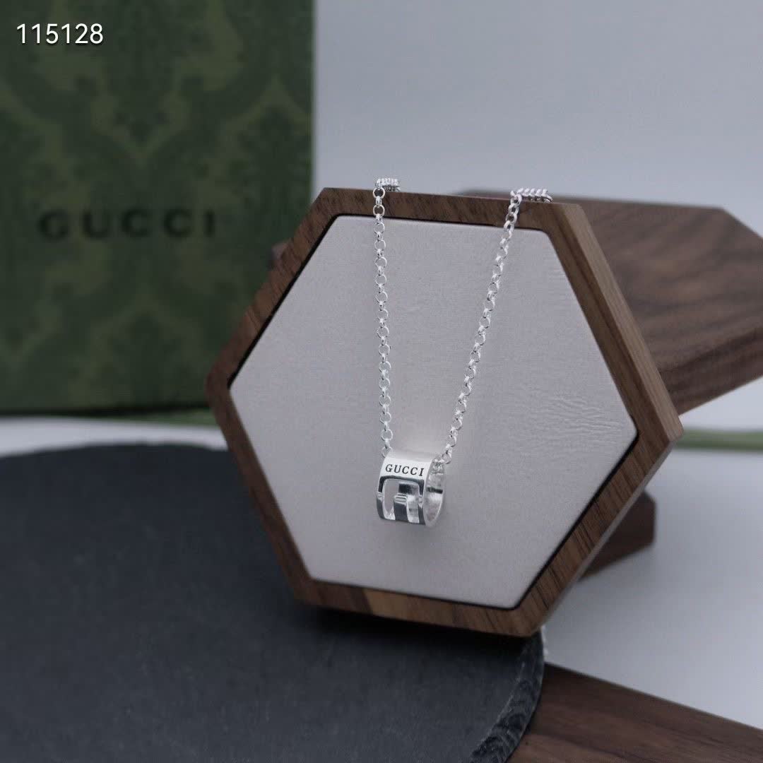 Gucci Sterling Silver Necklace