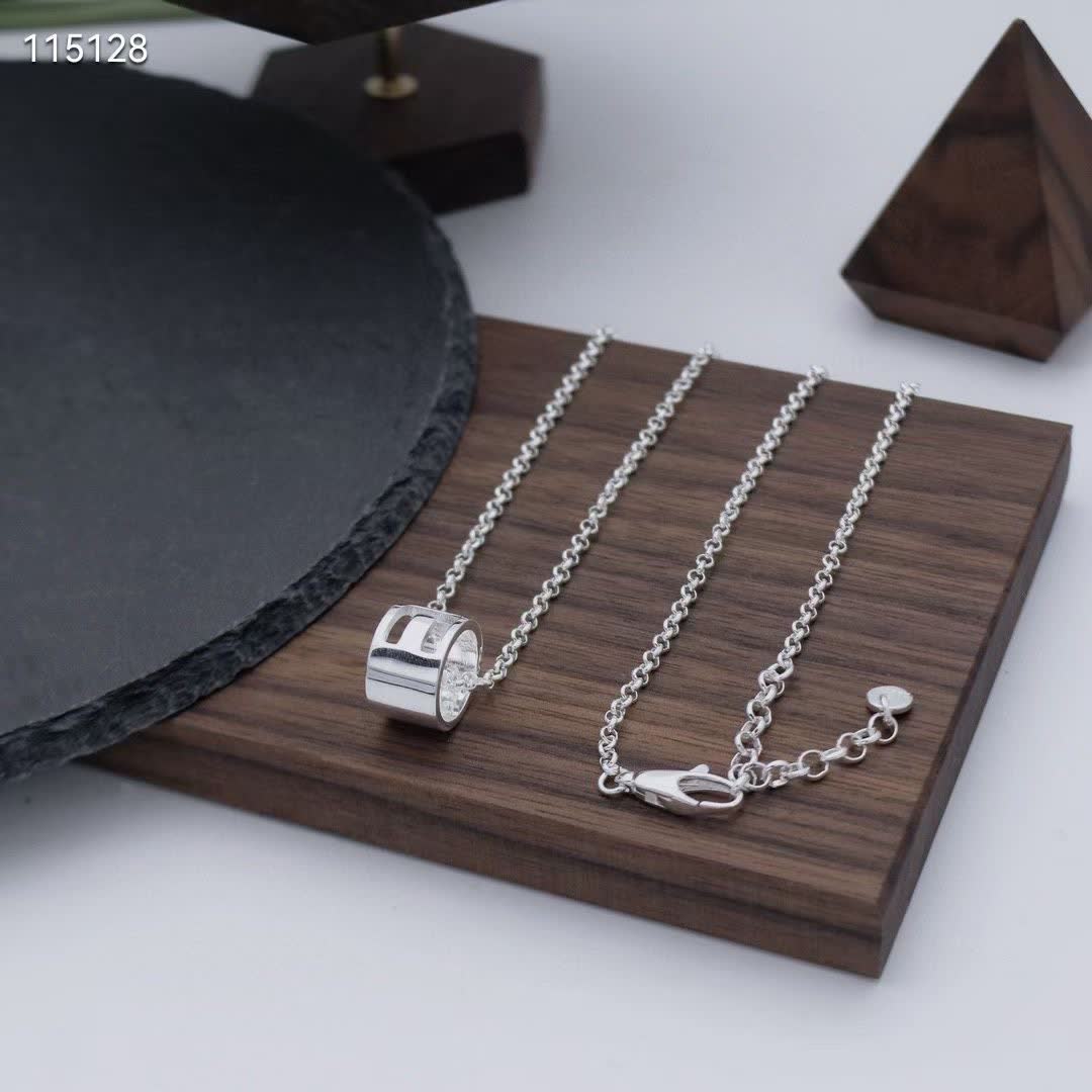 Gucci Sterling Silver Necklace