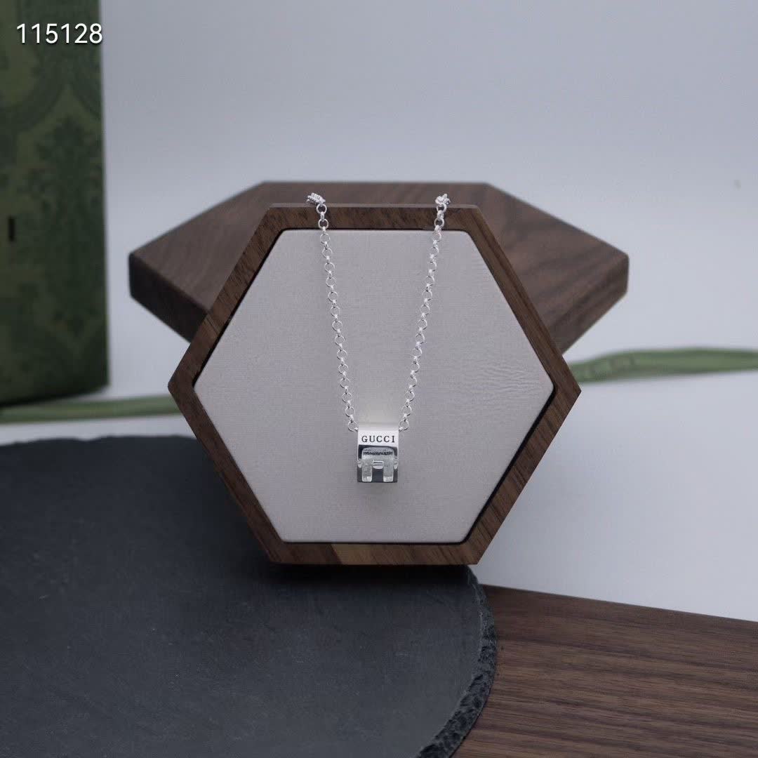 Gucci Sterling Silver Necklace