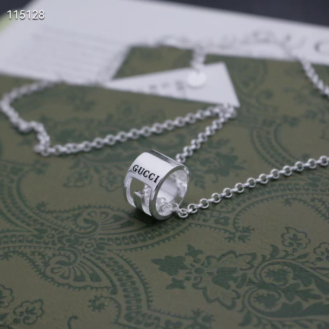Gucci Sterling Silver Necklace