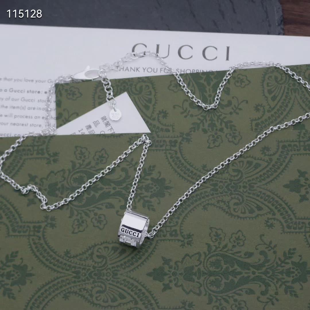 Gucci Sterling Silver Necklace