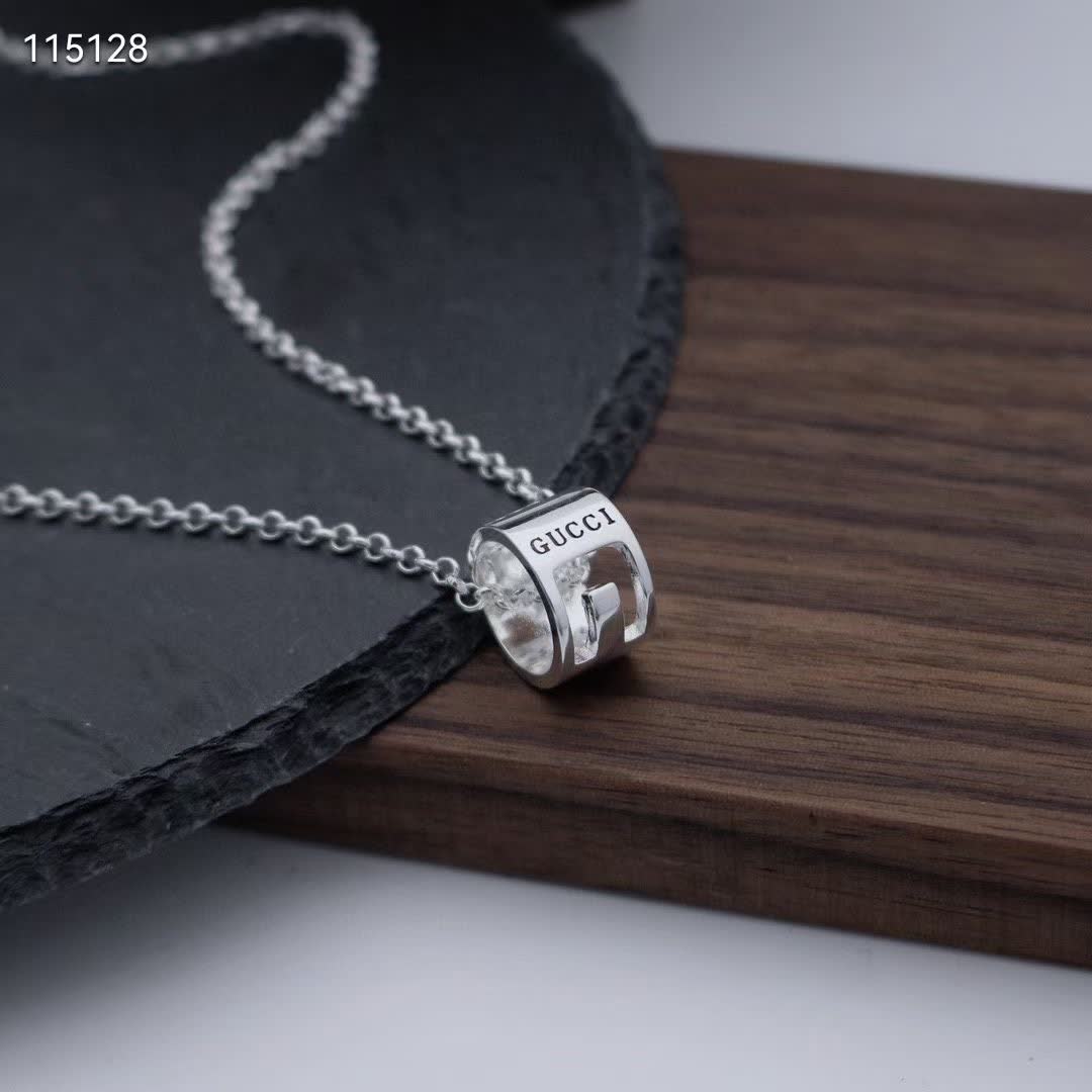 Gucci Sterling Silver Necklace