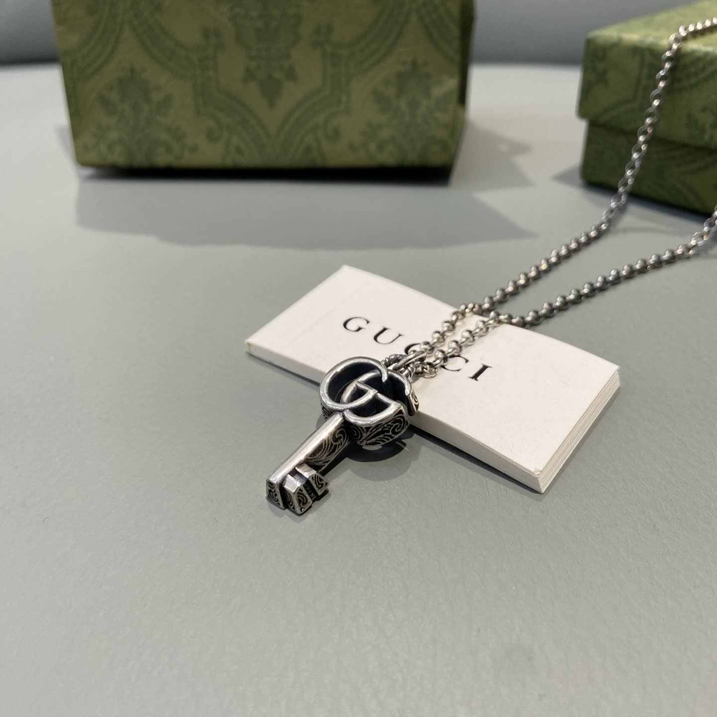 Gucci Key Pendant Necklace