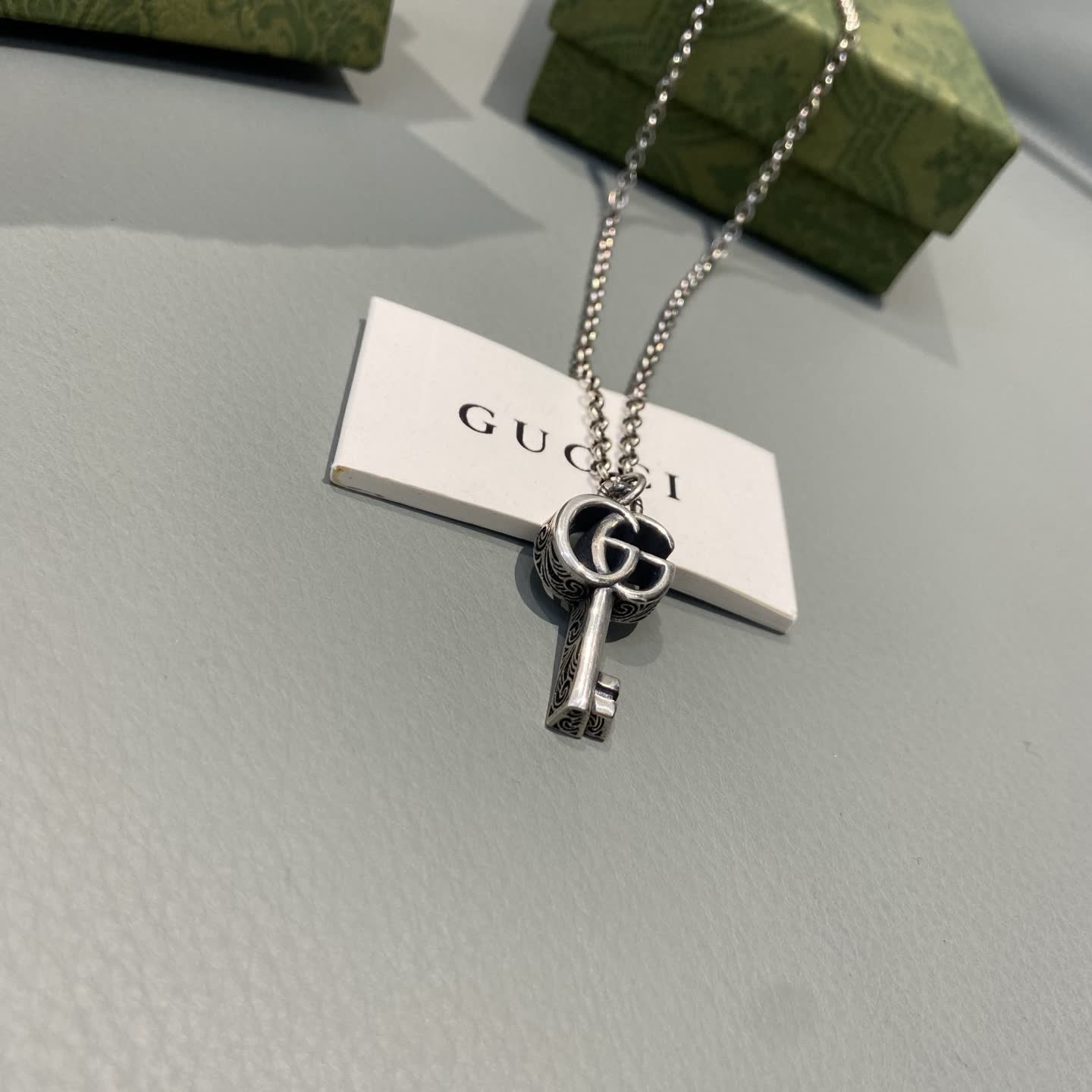 Gucci Key Pendant Necklace