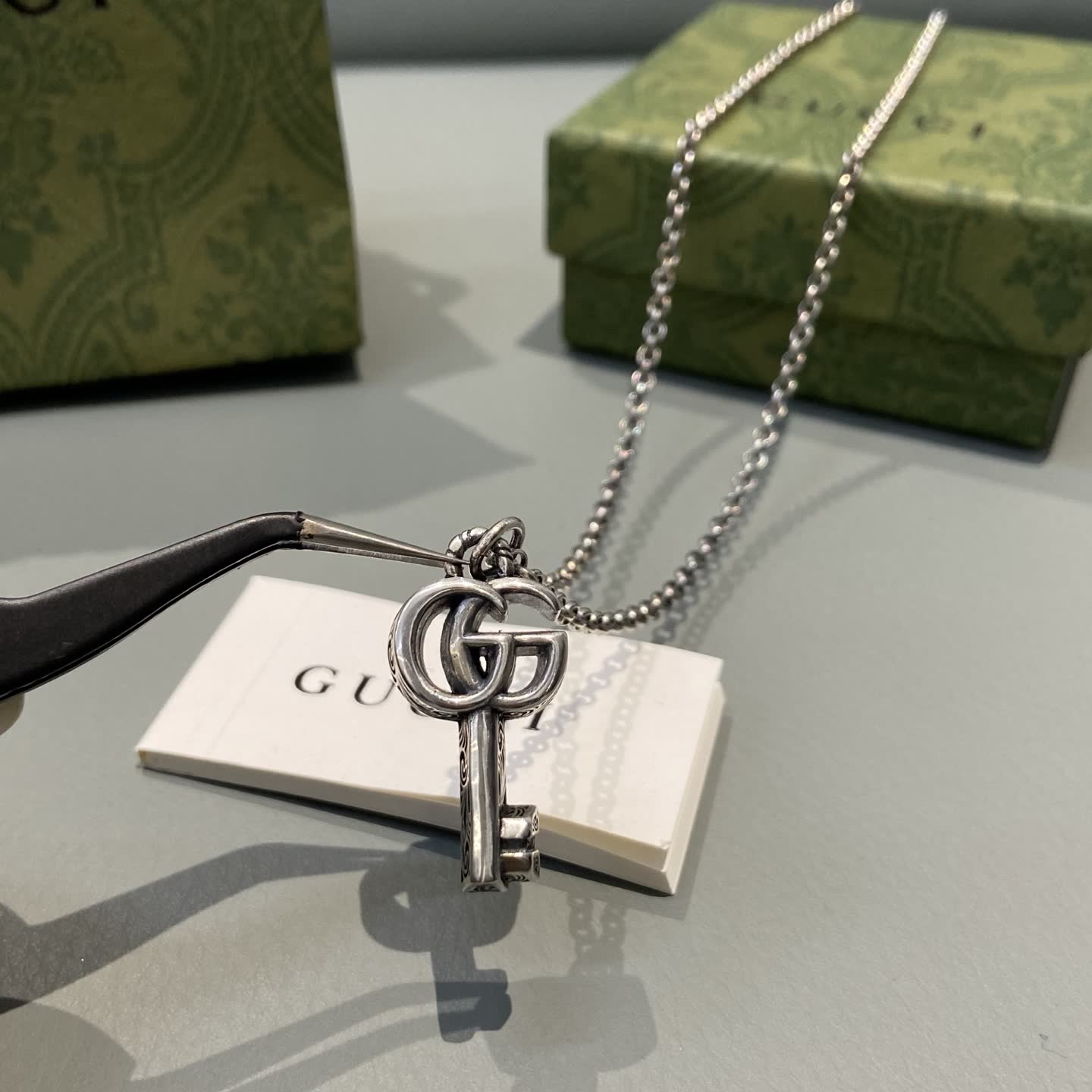 Gucci Key Pendant Necklace