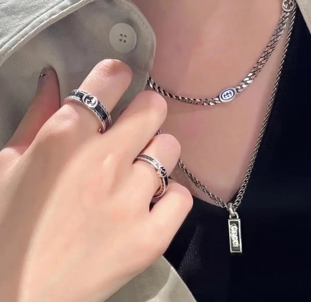 Chanel Silver Chain Necklace