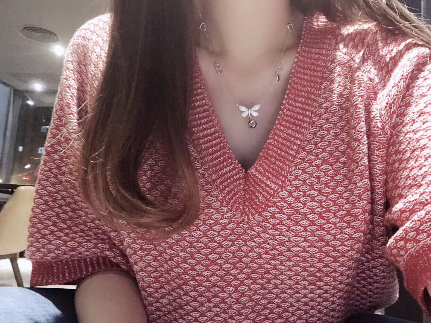 Gucci Butterfly Charm Necklace