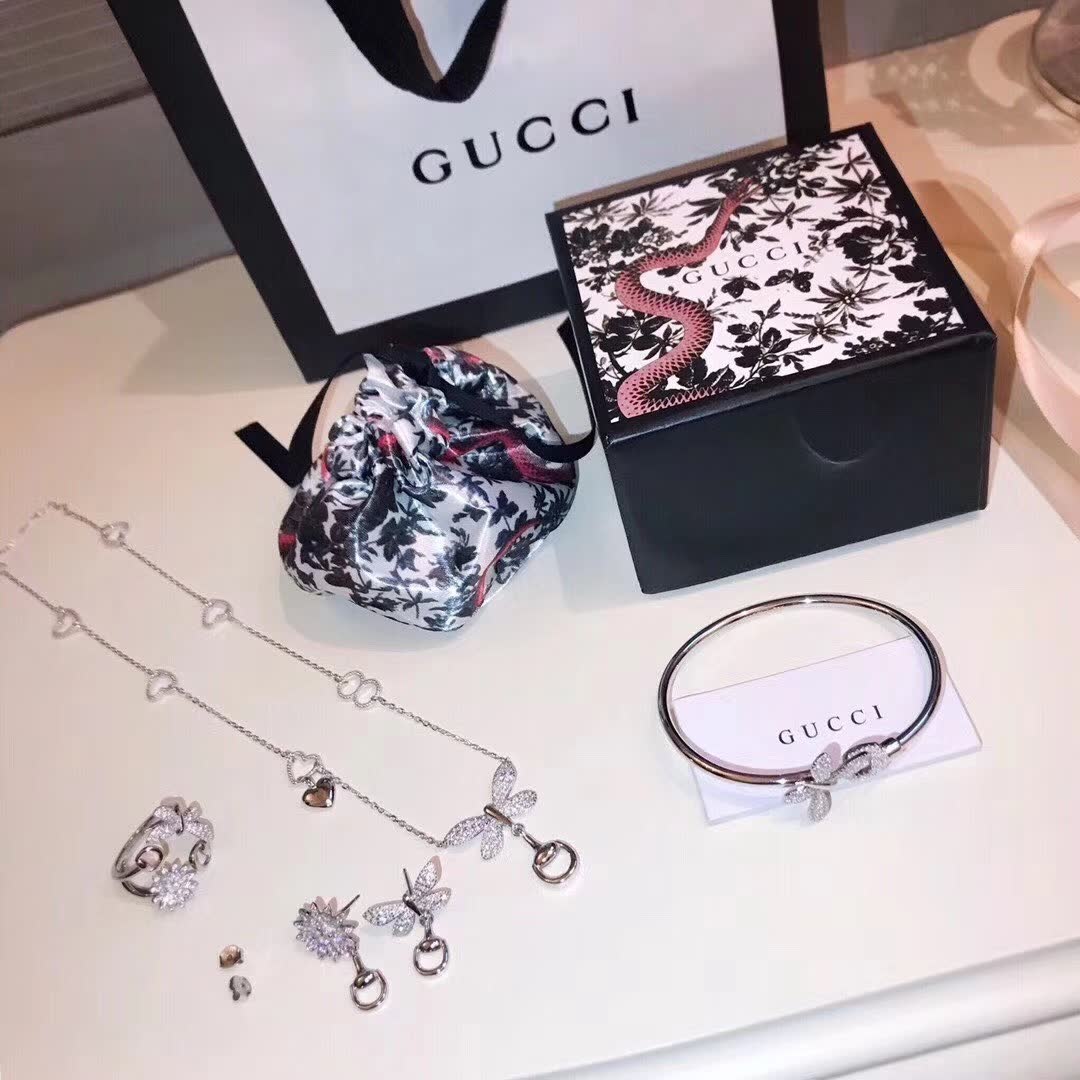 Gucci Butterfly Charm Necklace