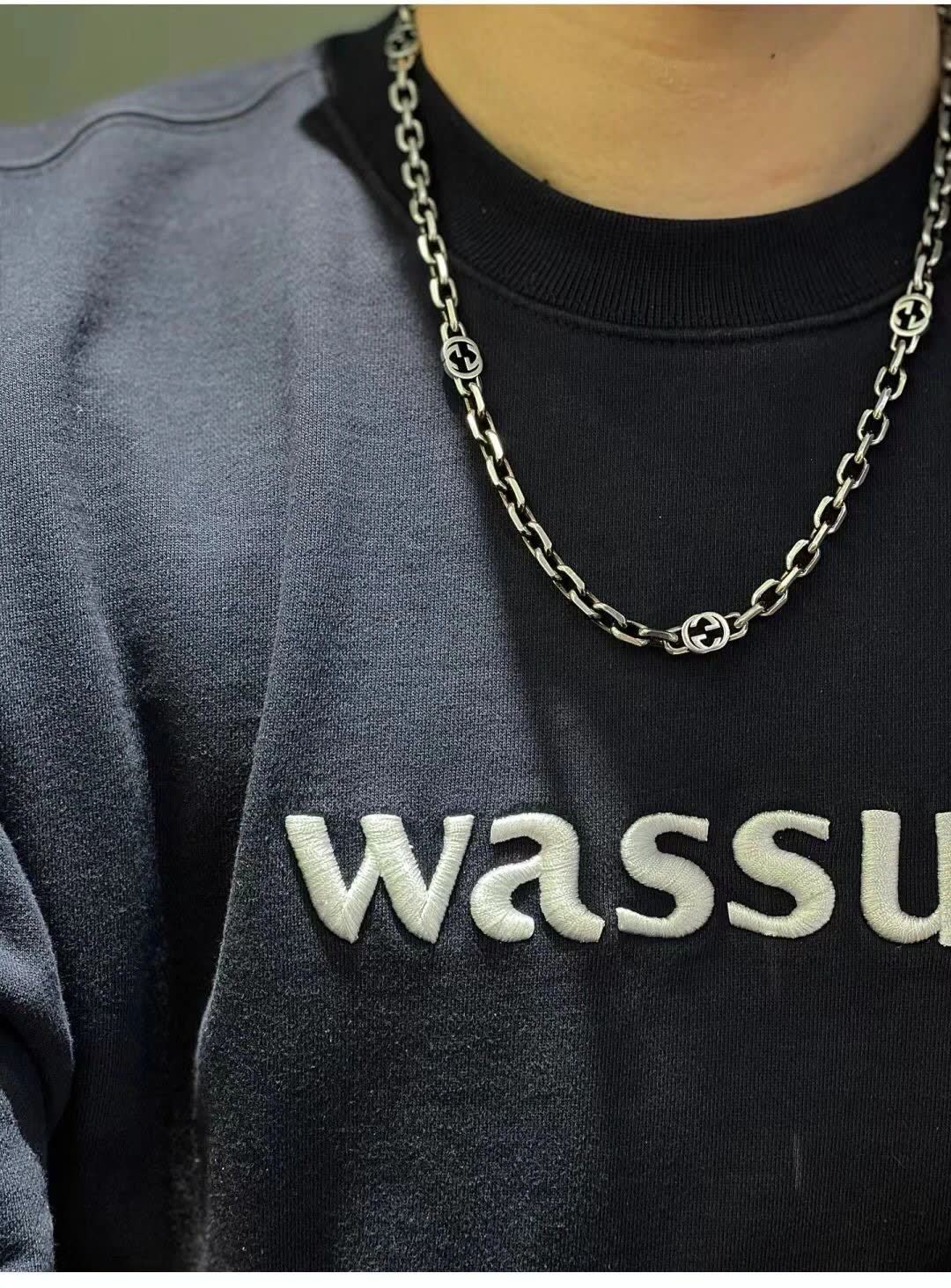 Gucci Silver Chain Necklace
