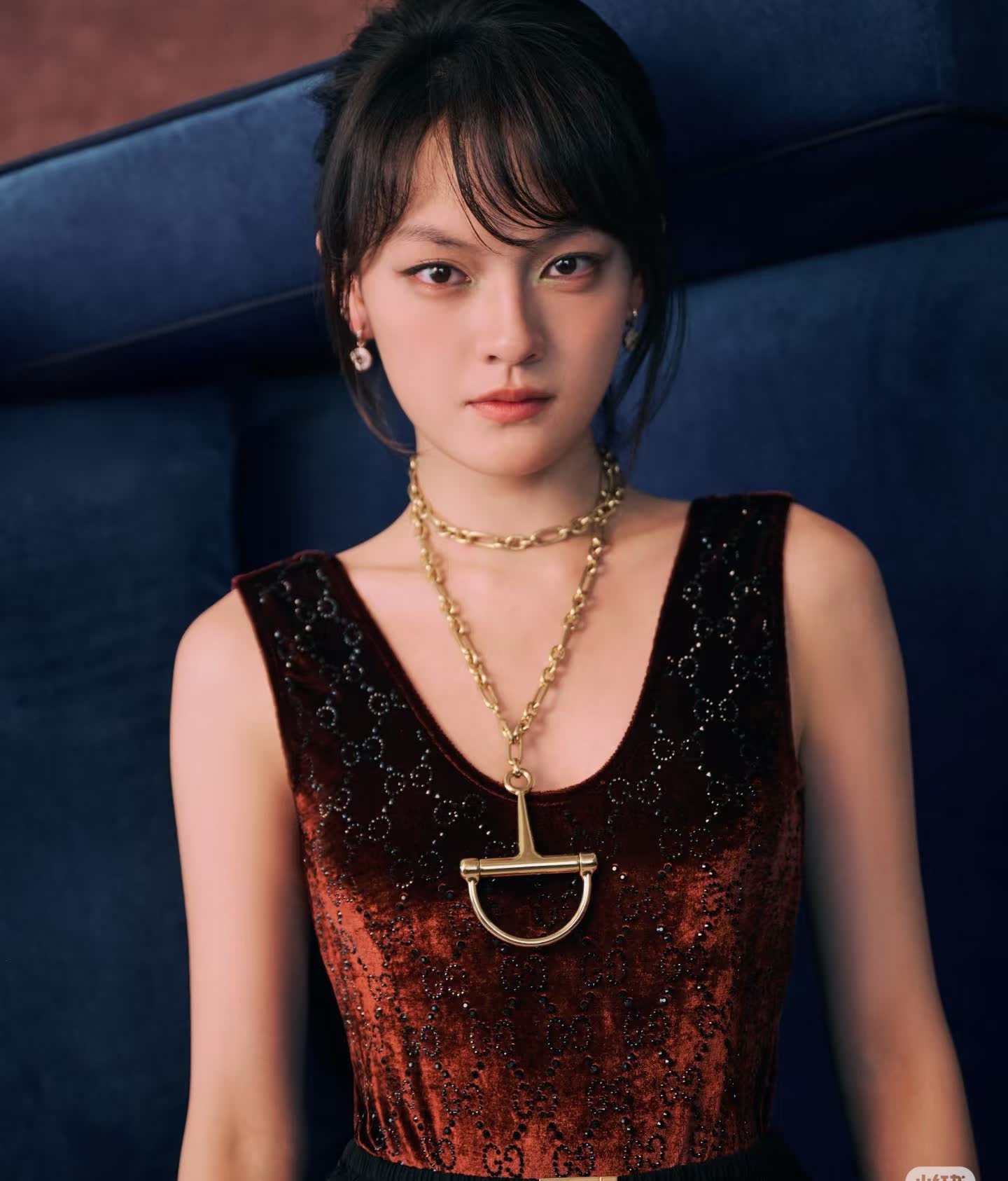 Gucci Gold Horsebit Chain Necklace