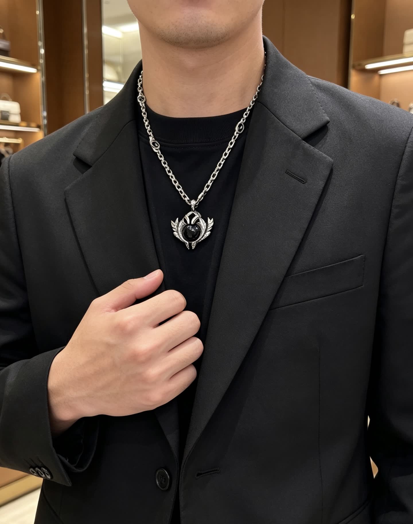 Gucci Dragon Pendant Necklace
