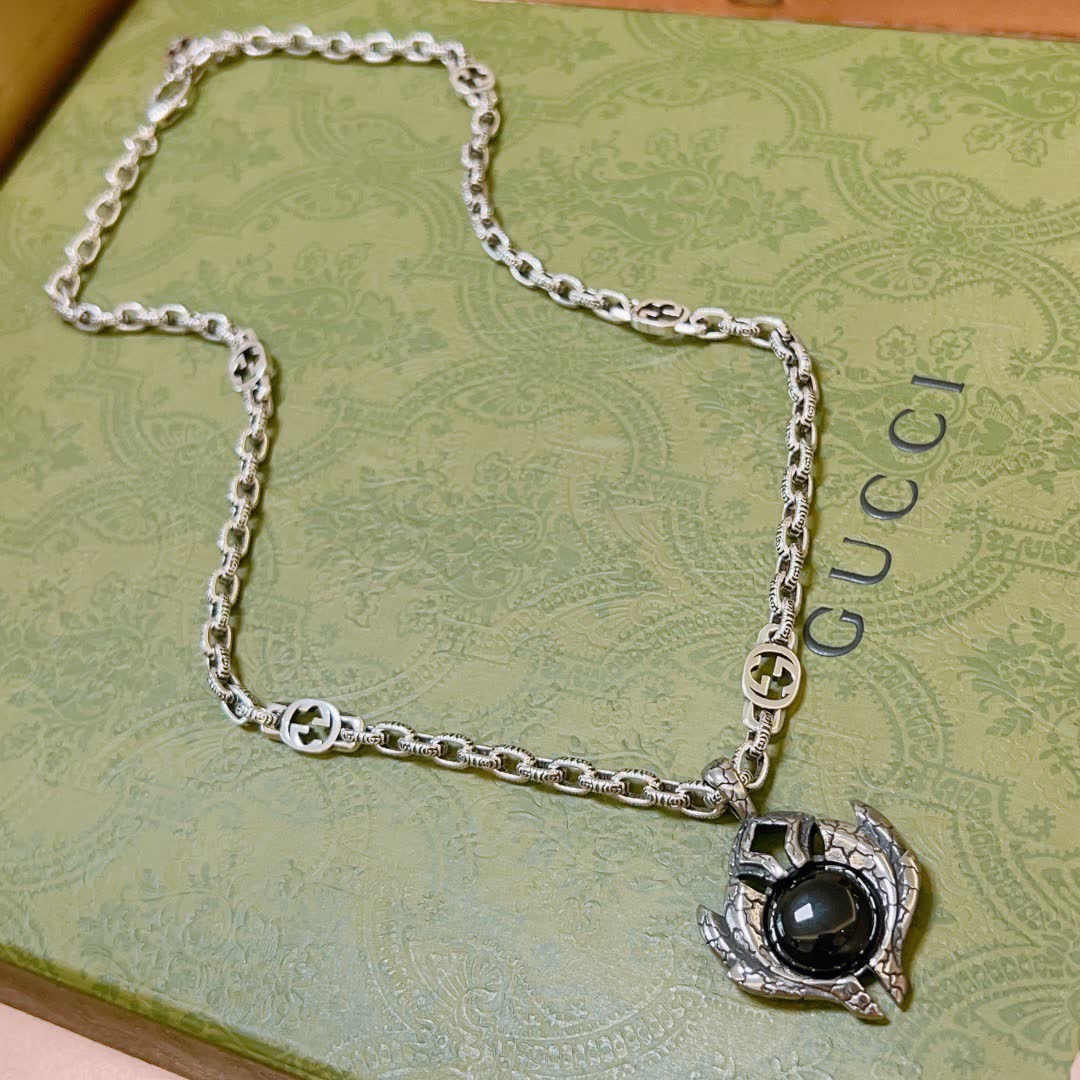 Gucci Dragon Pendant Necklace