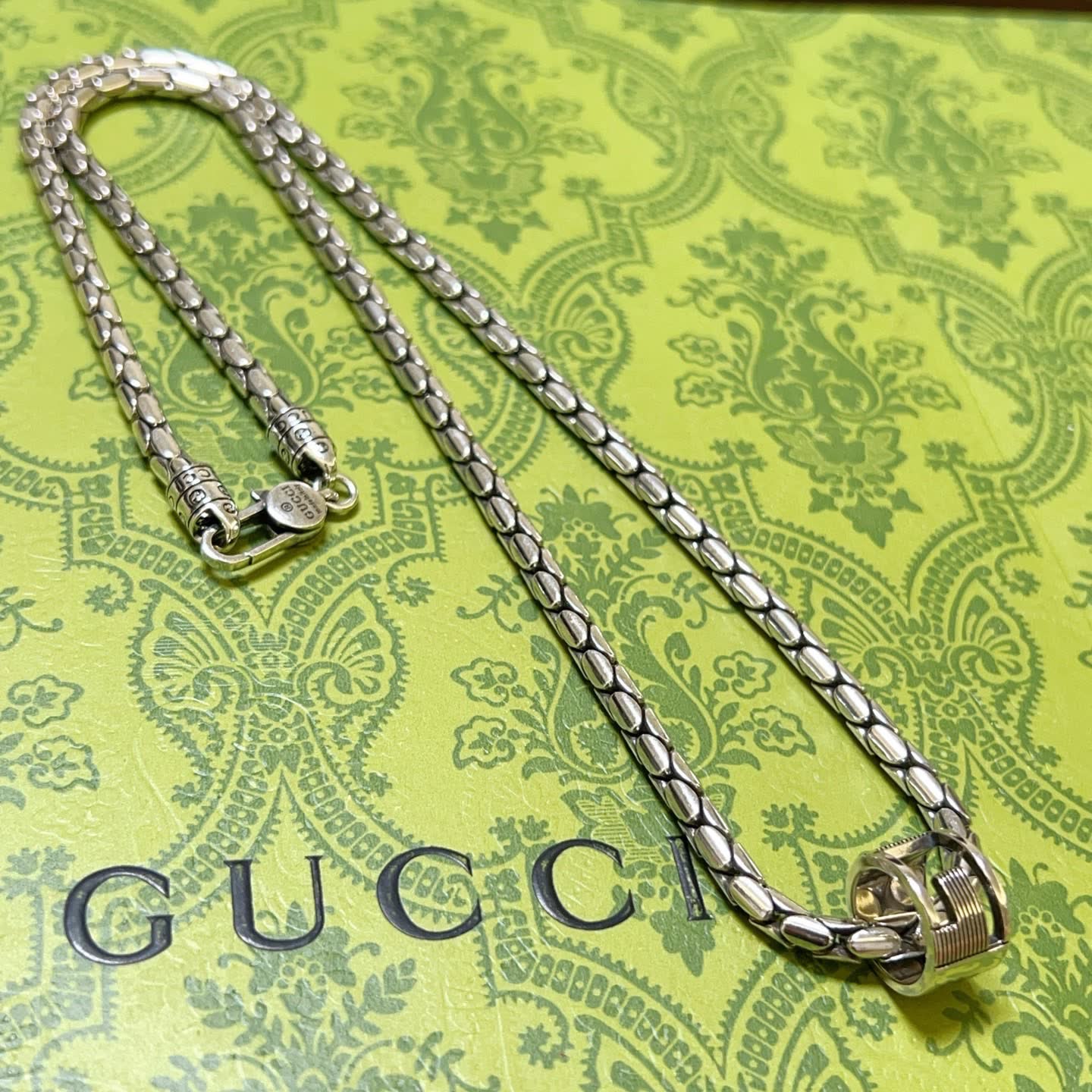 Gucci Silver Chain Necklace