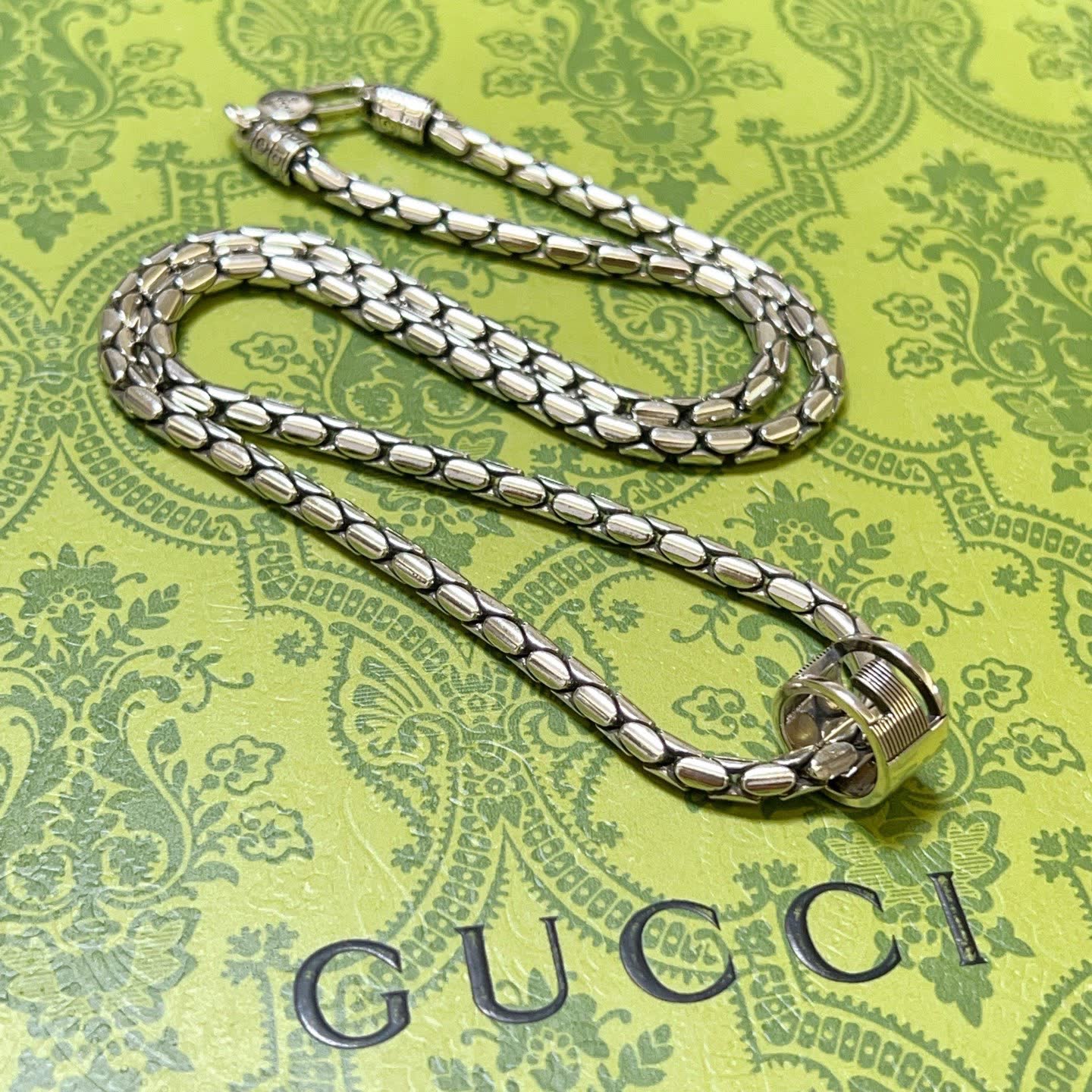Gucci Silver Chain Necklace