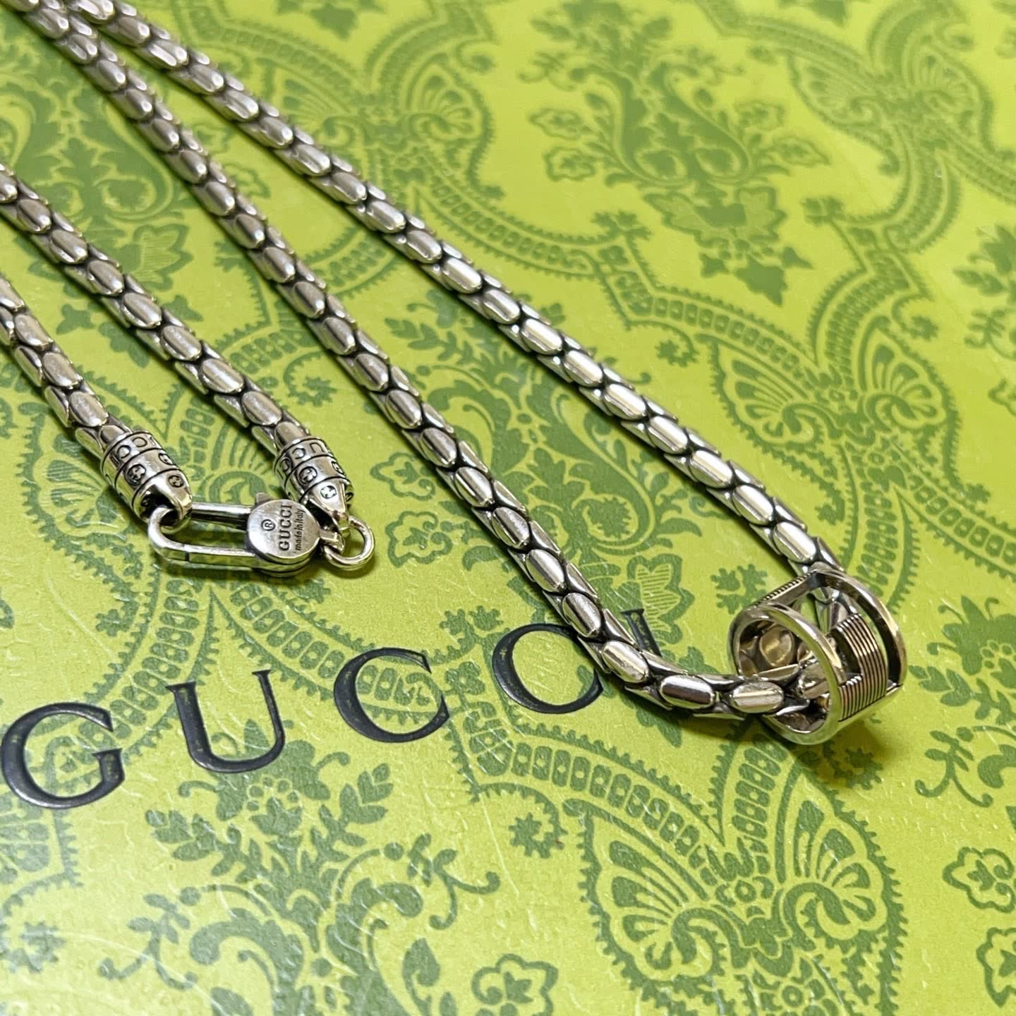 Gucci Silver Chain Necklace