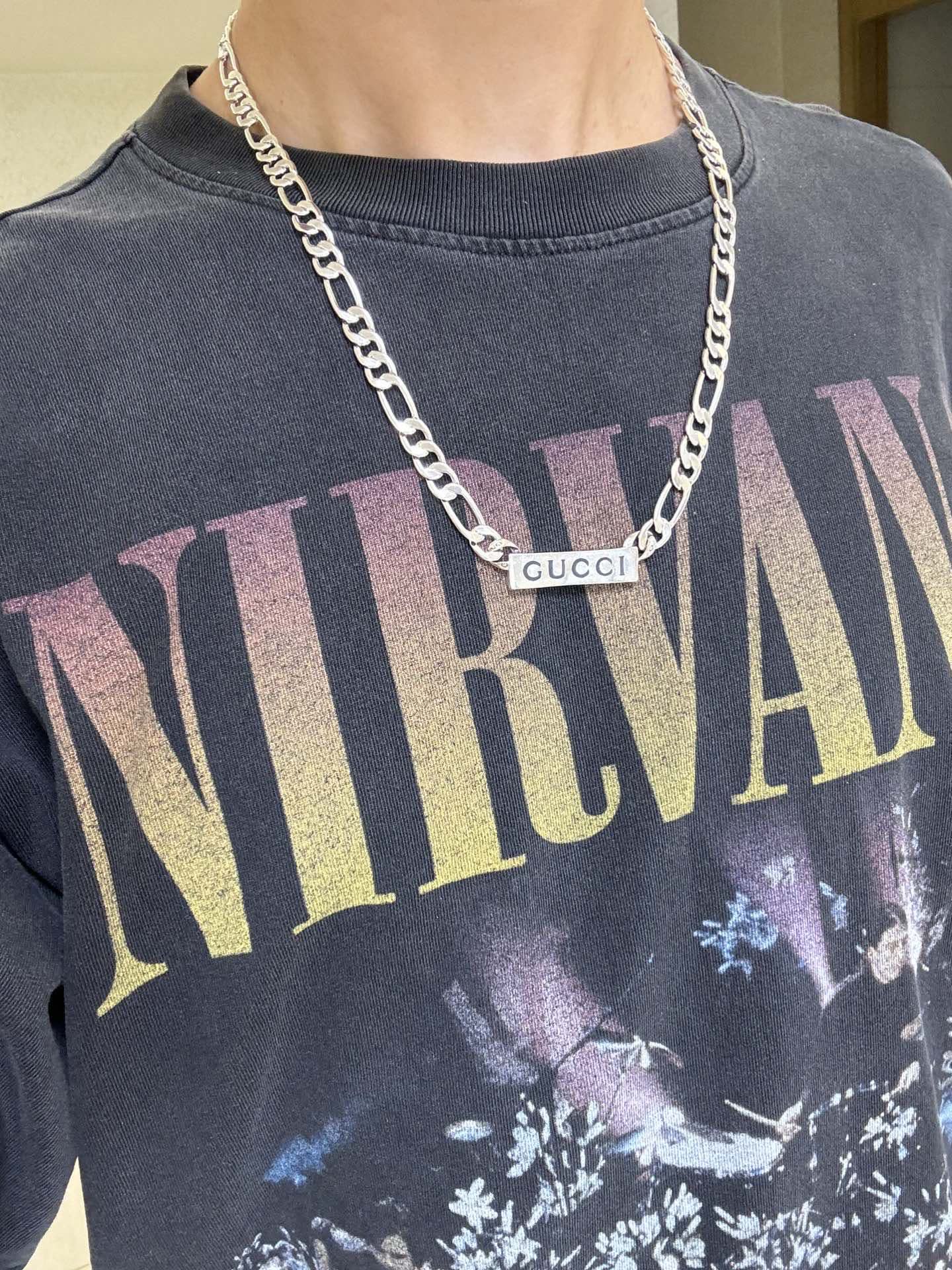 Gucci Silver Chain Necklace