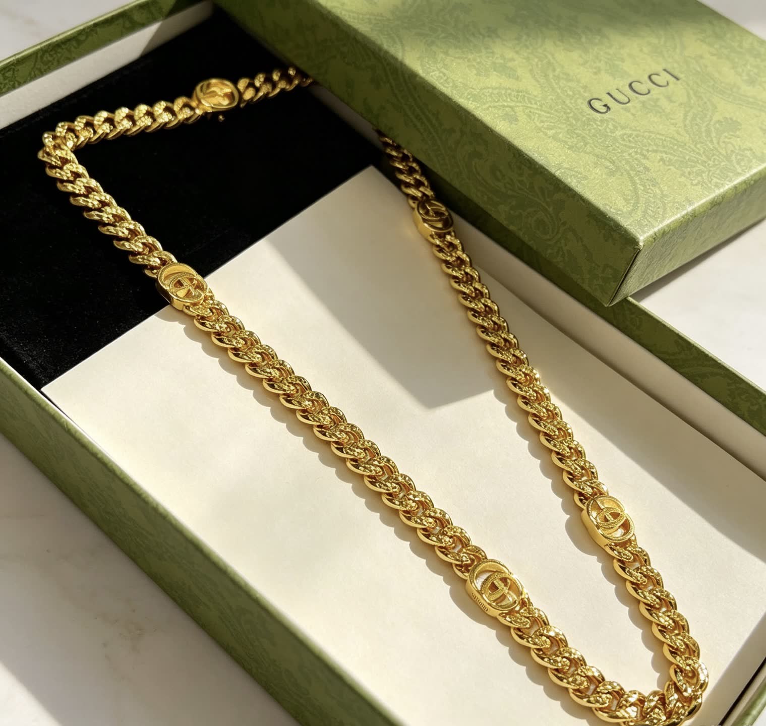 Gucci Gold Chain Necklace