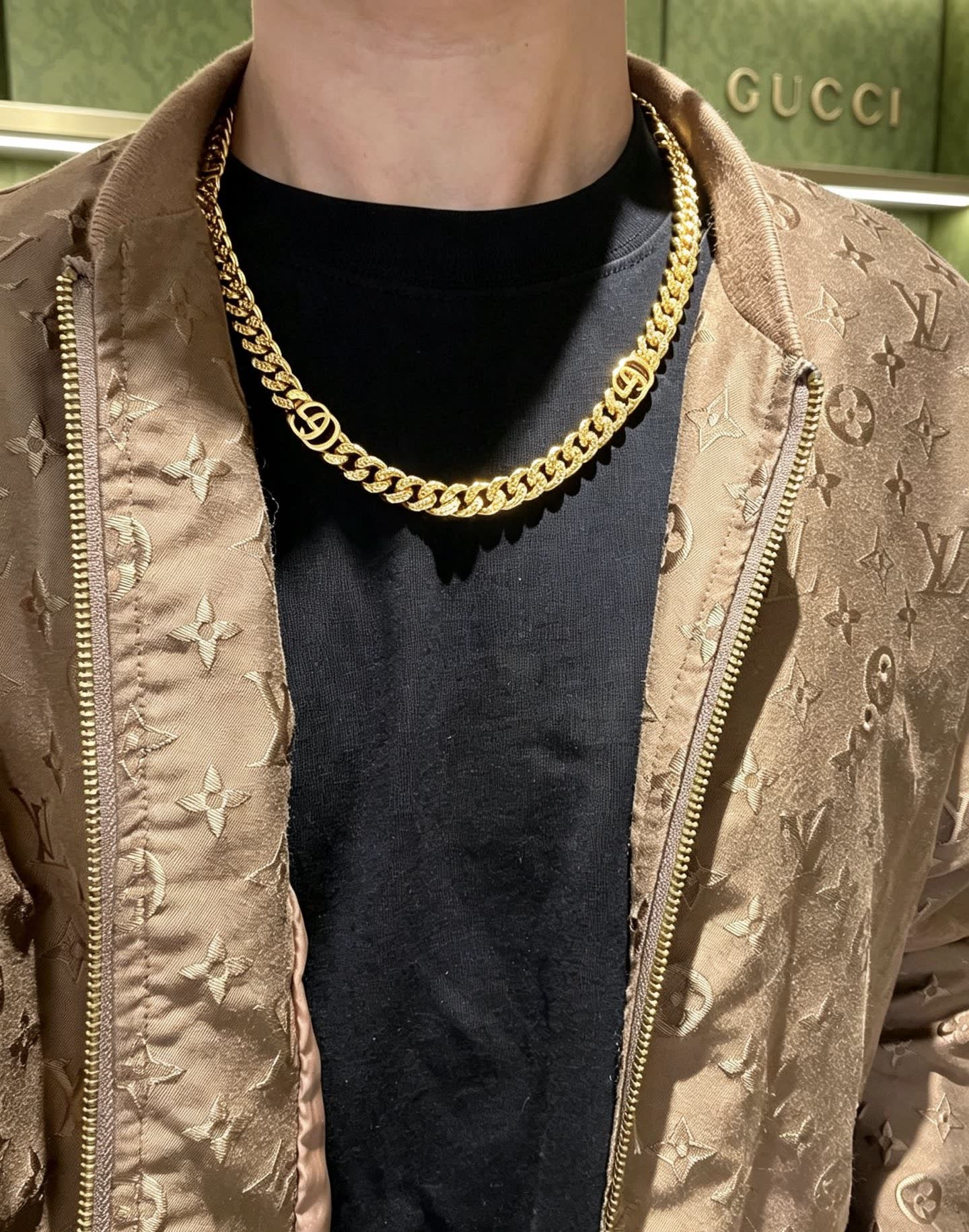 Gucci Gold Chain Necklace