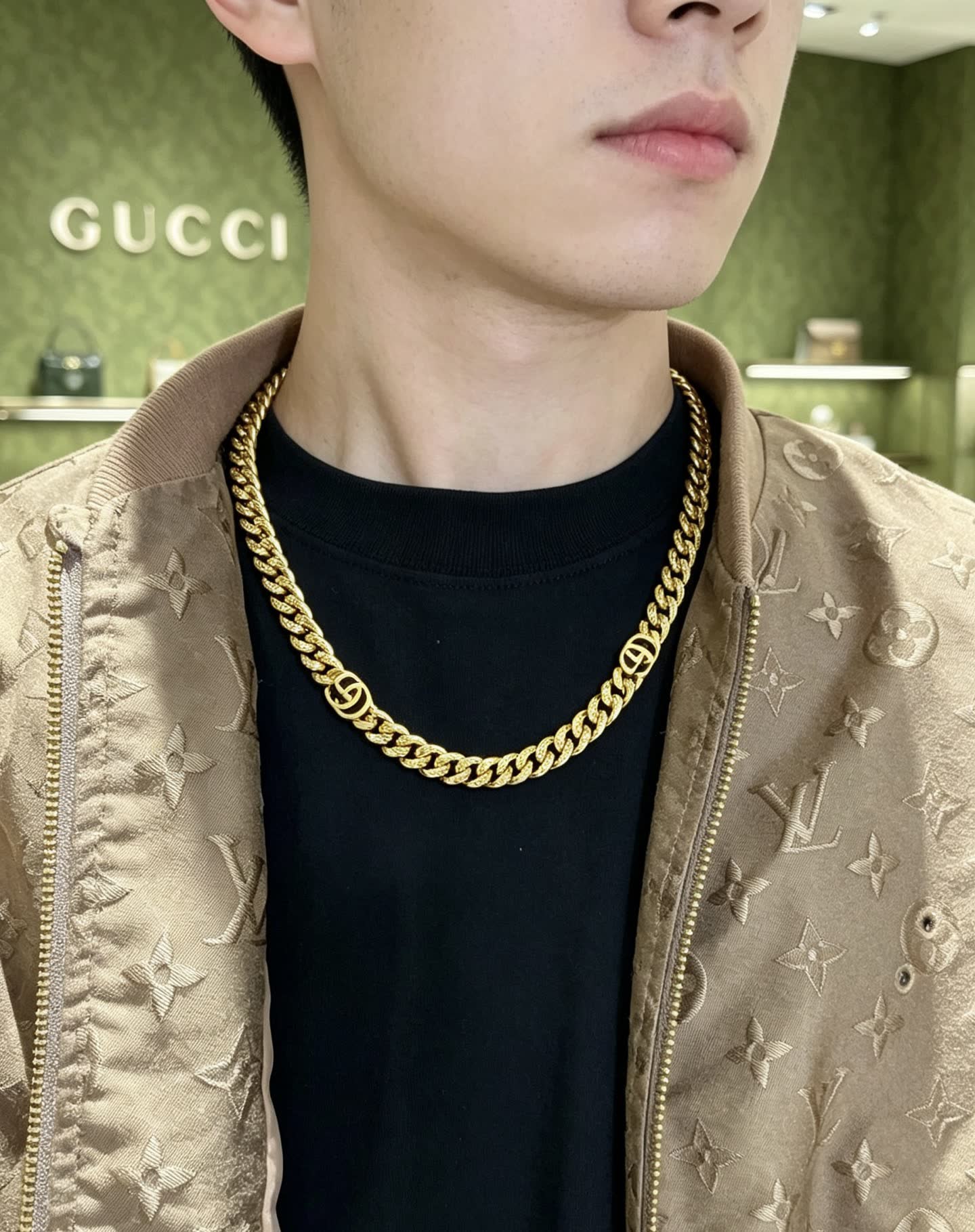 Gucci Gold Chain Necklace