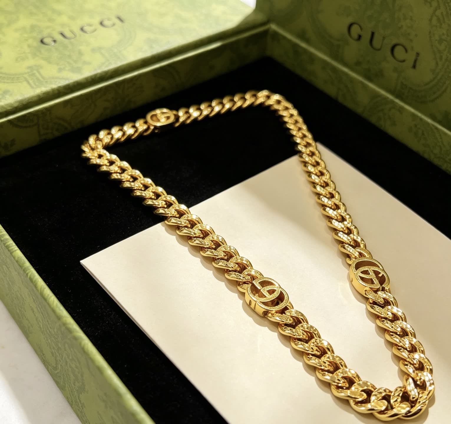 Gucci Gold Chain Necklace