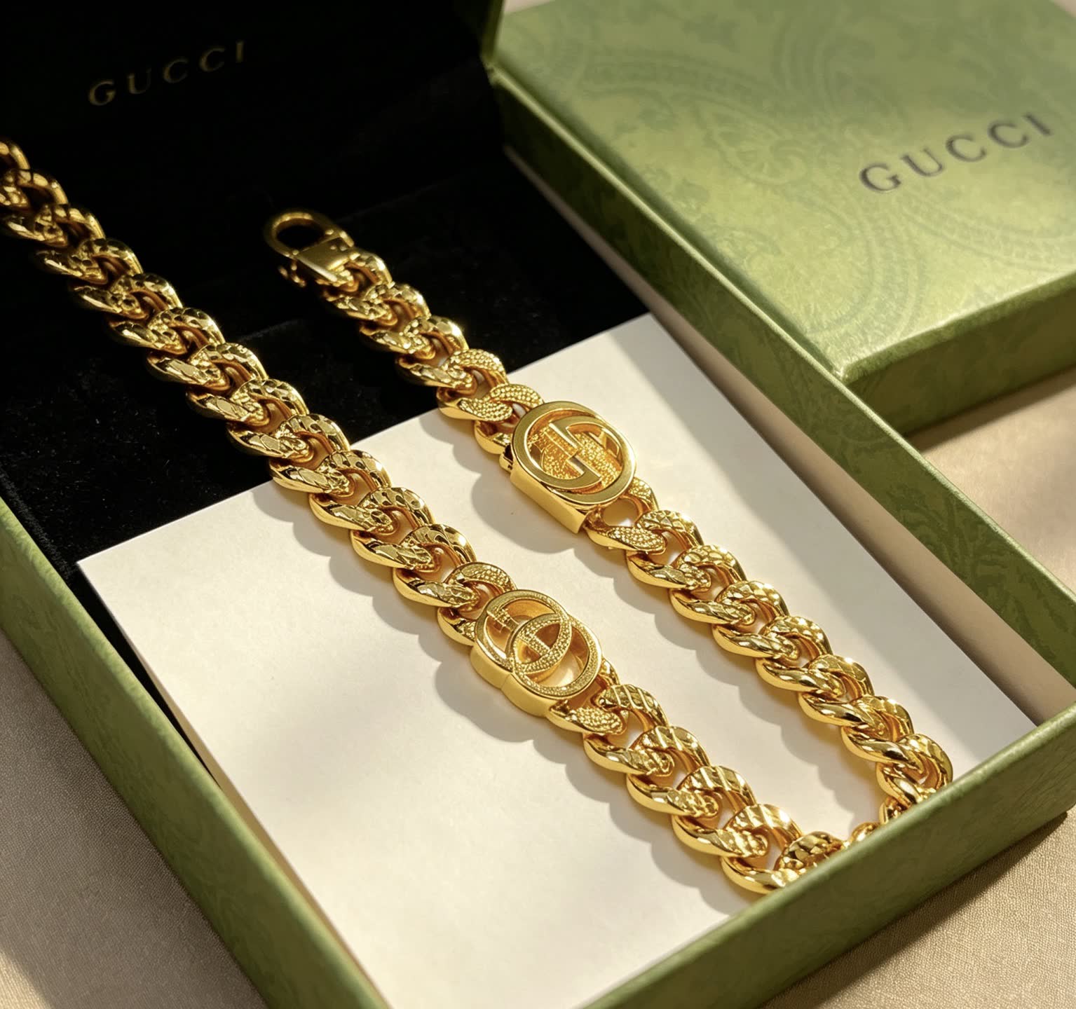 Gucci Gold Chain Necklace
