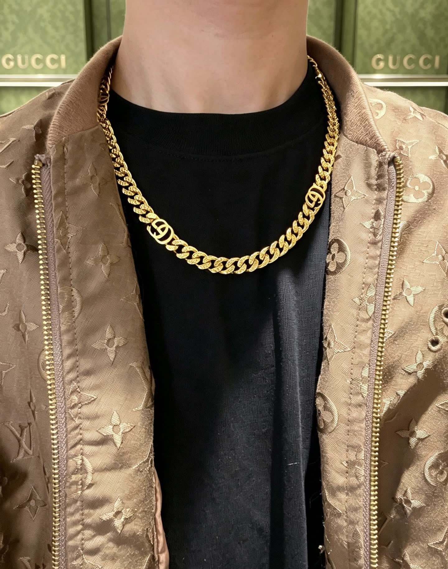 Gucci Gold Chain Necklace