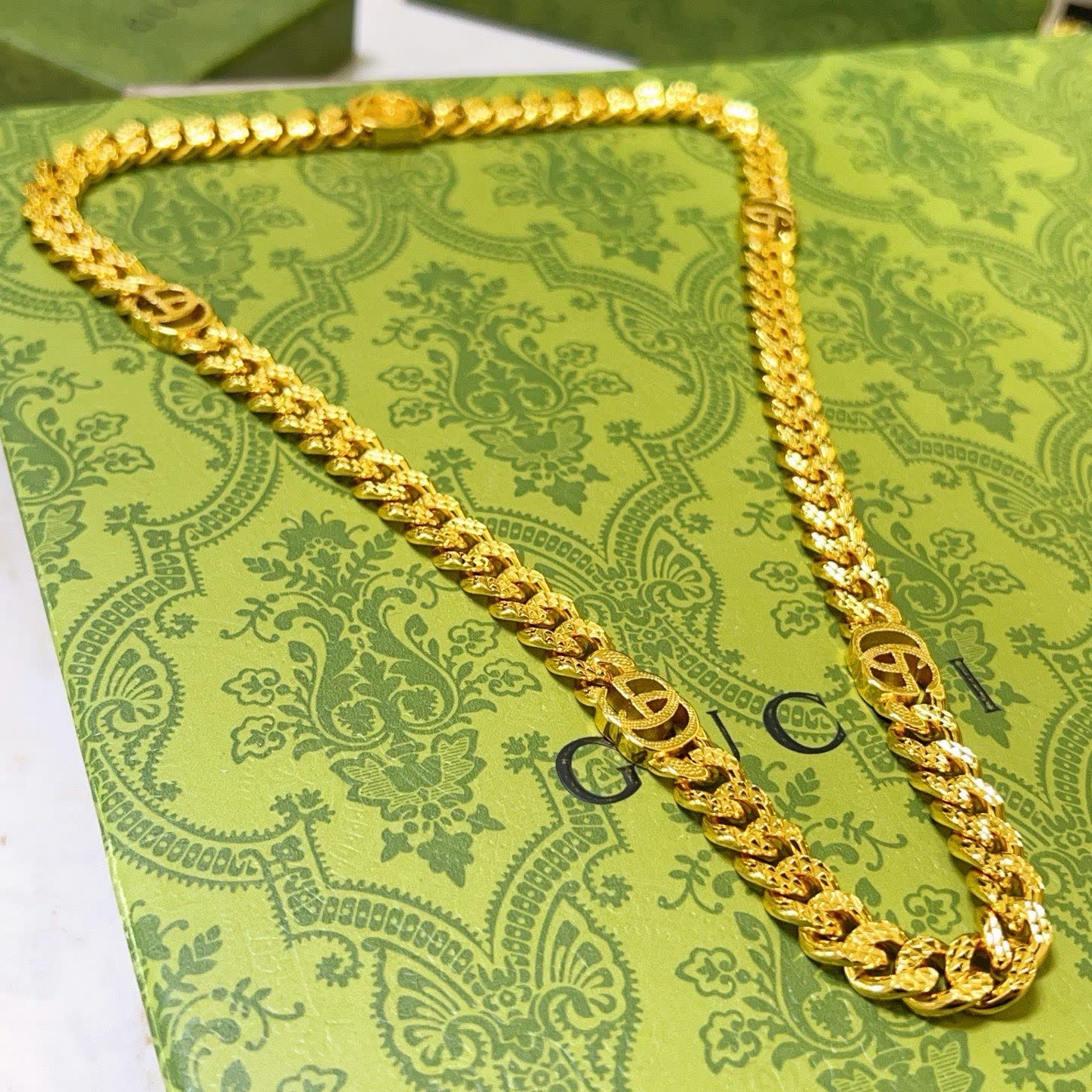 Gucci Gold Chain Necklace