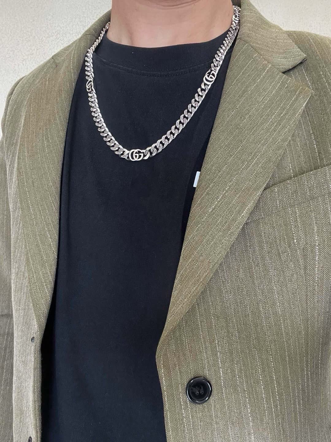 Gucci Silver Chain Necklace