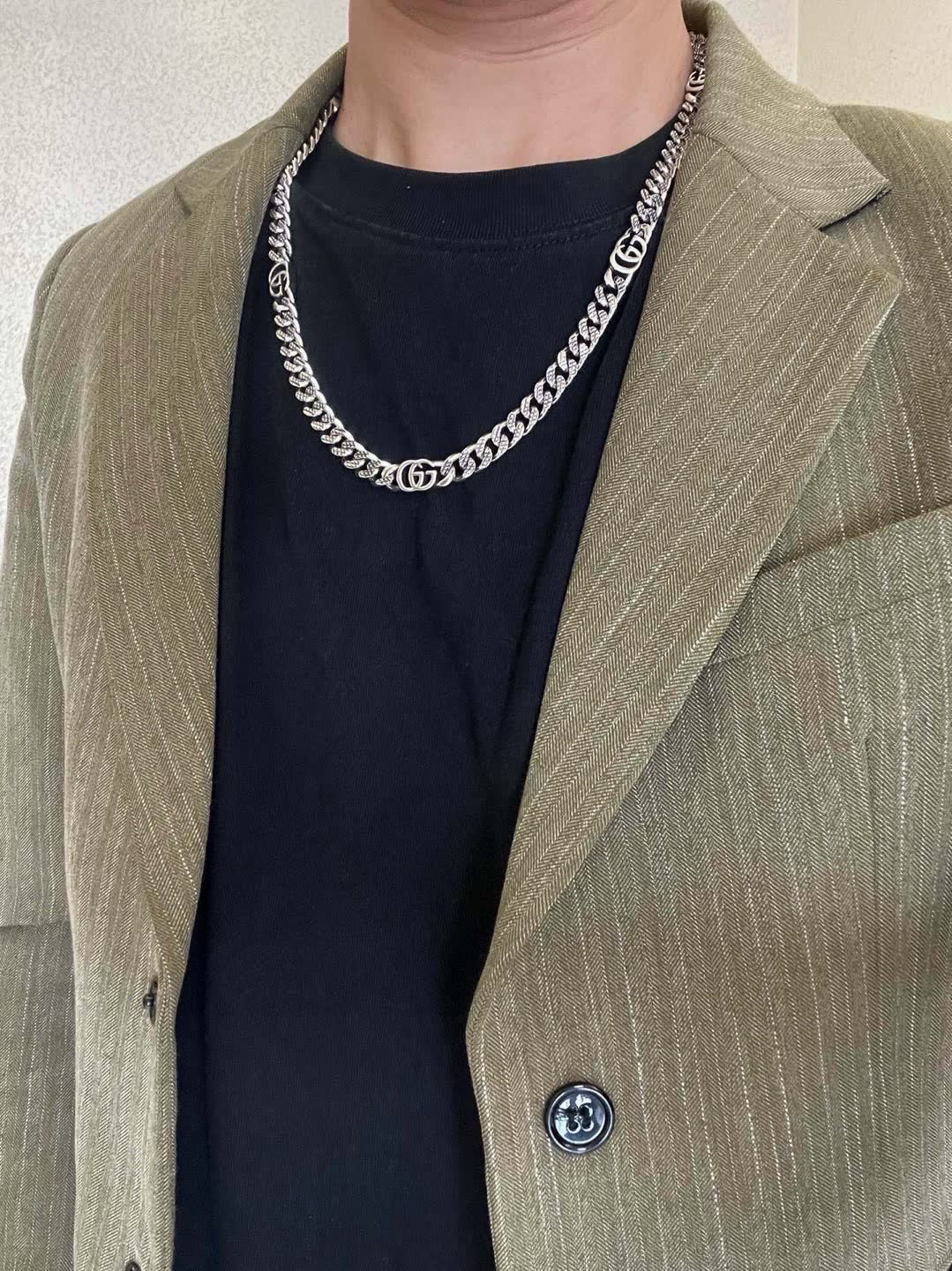 Gucci Silver Chain Necklace