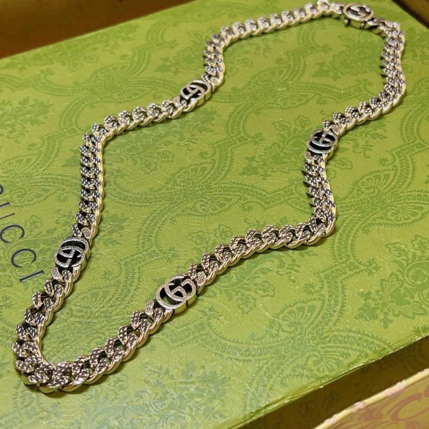 Gucci Silver Chain Necklace
