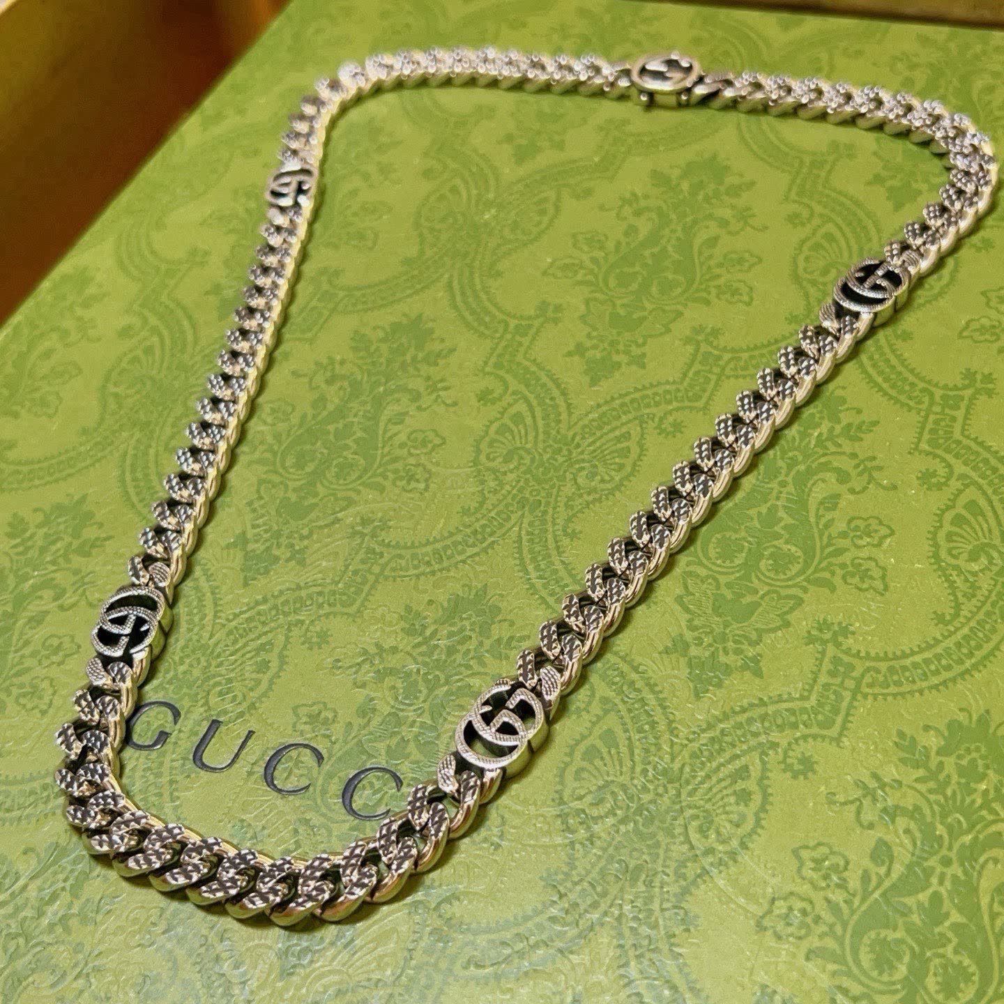 Gucci Silver Chain Necklace