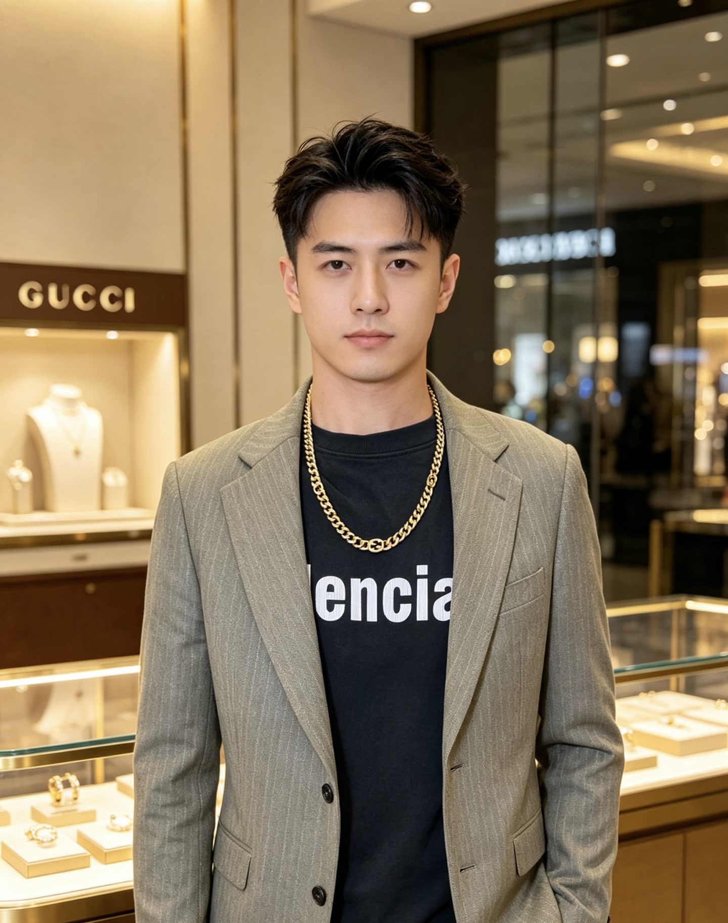 Gucci Gold Chain Necklace