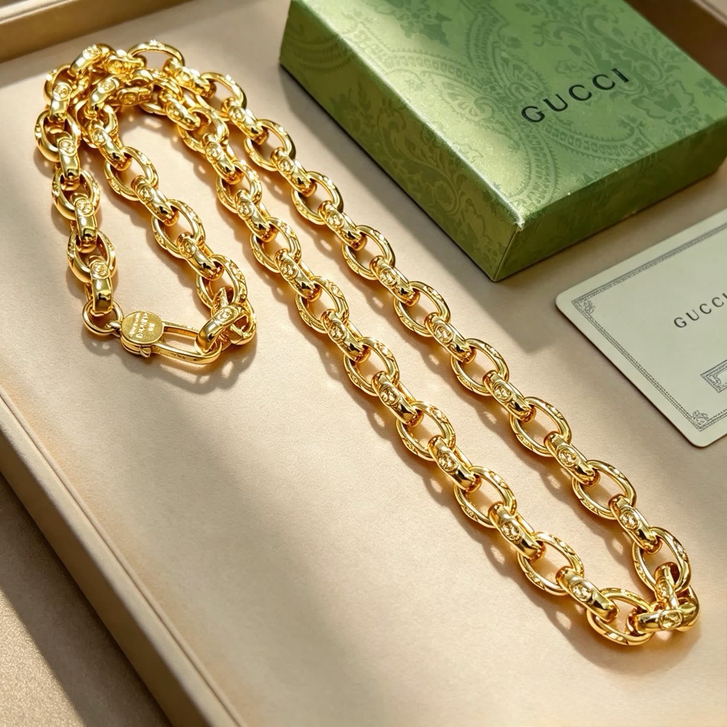 Gucci Gold Chain Necklace