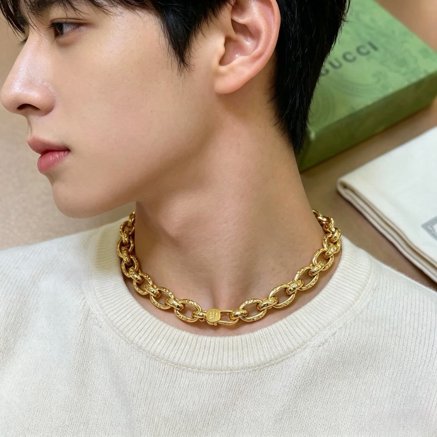 Gucci Gold Chain Necklace