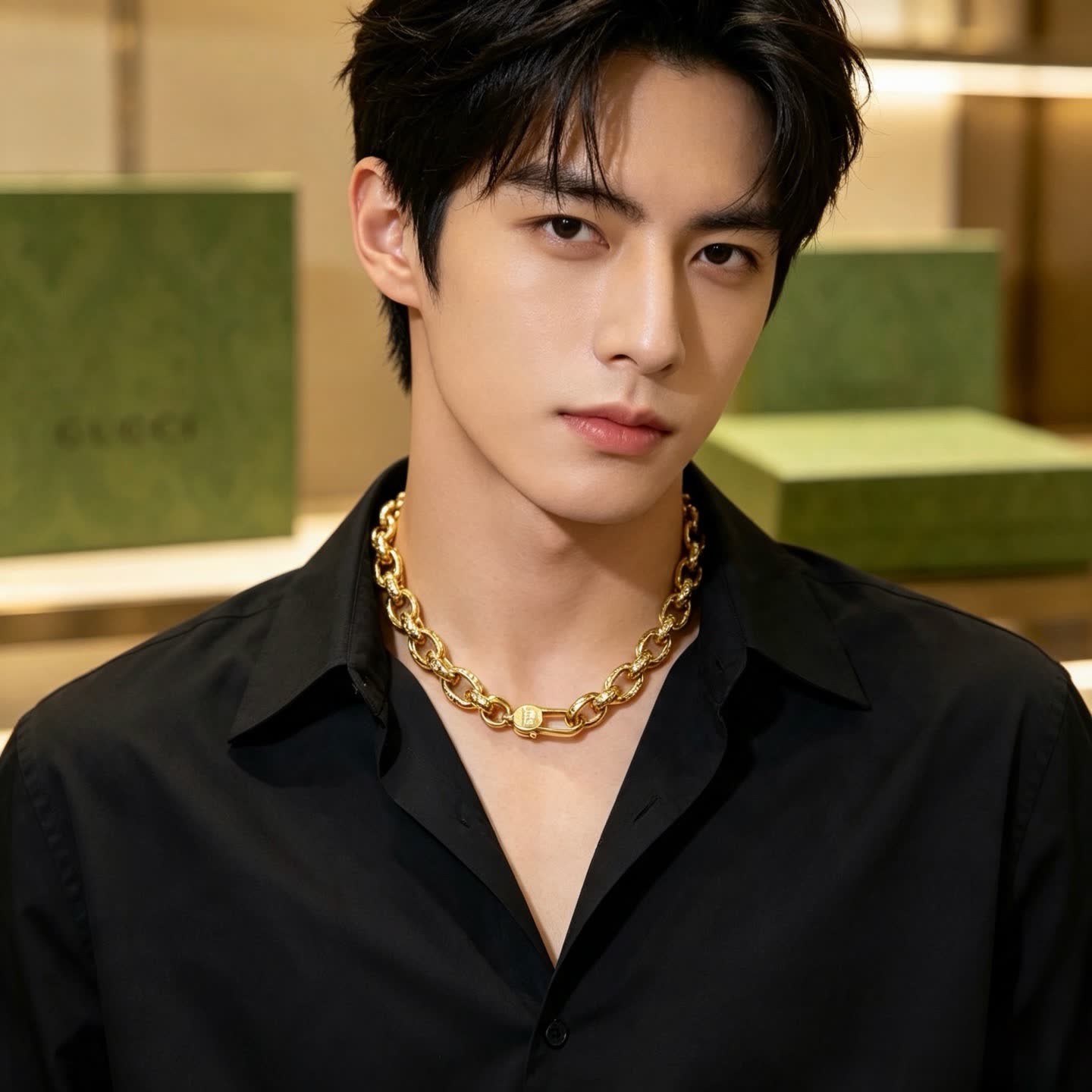 Gucci Gold Chain Necklace