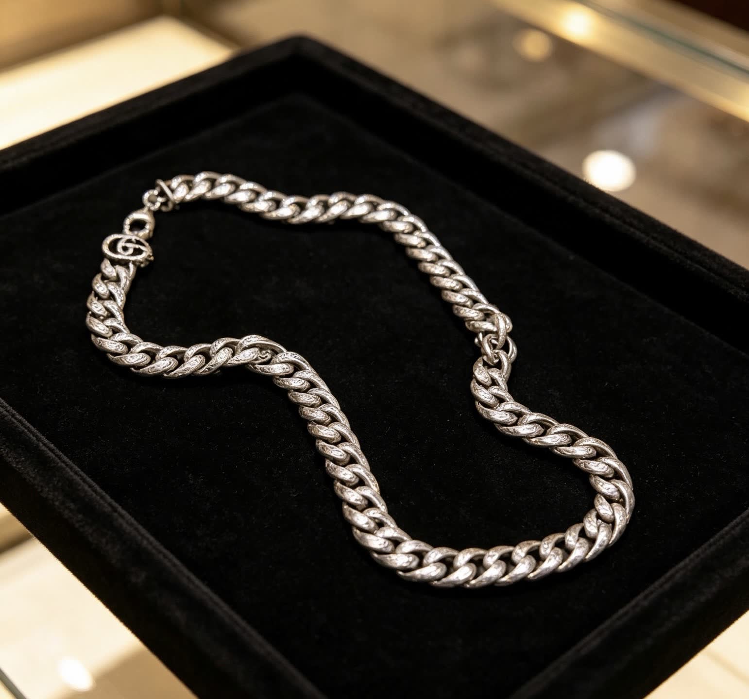 Gucci Silver Chain Necklace