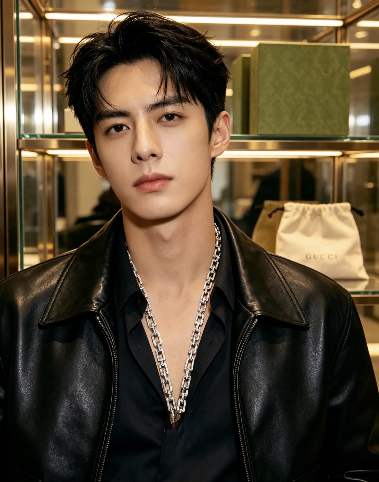 Gucci Silver Chain Necklace