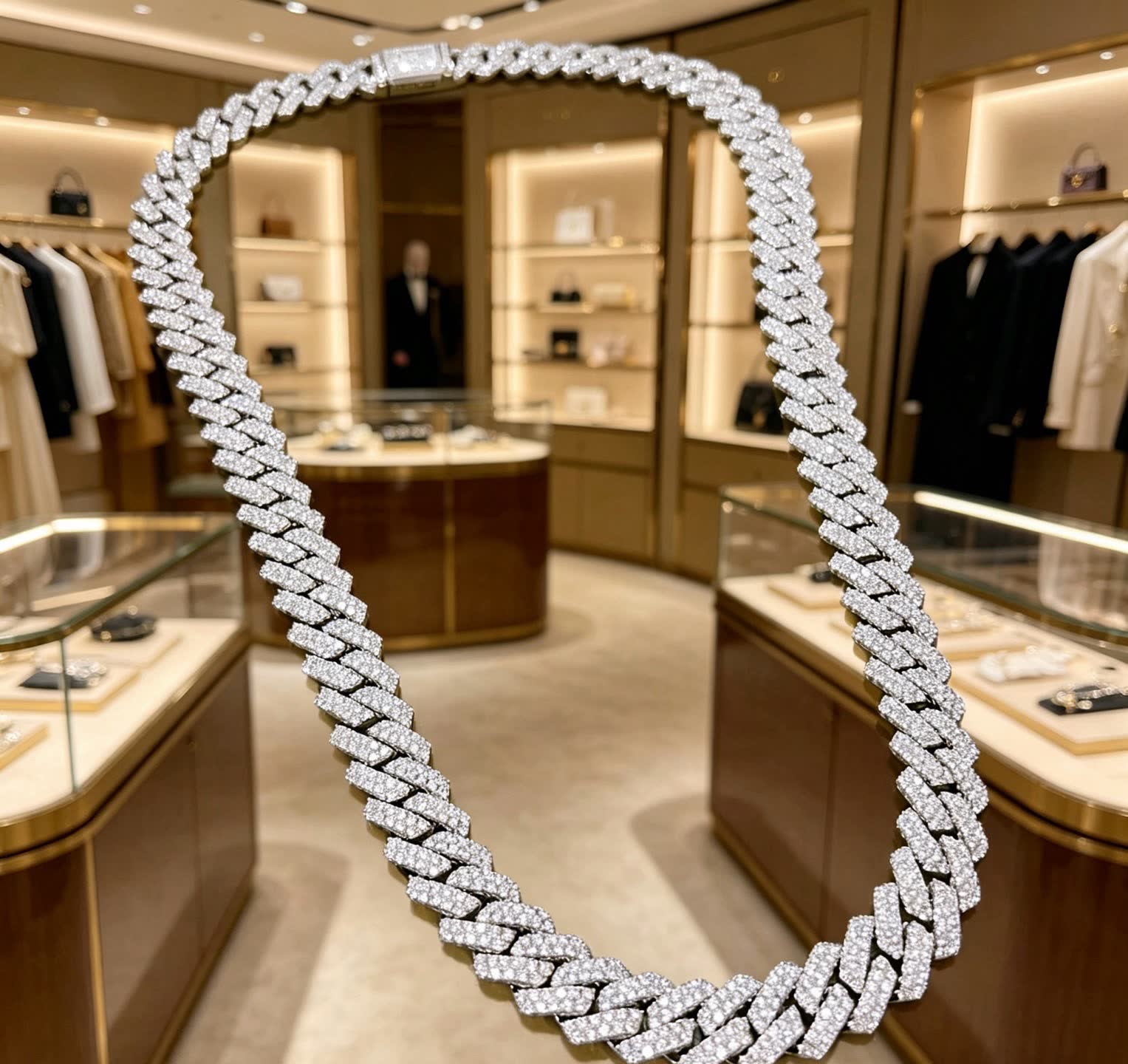 Gucci Diamond Chain Necklace