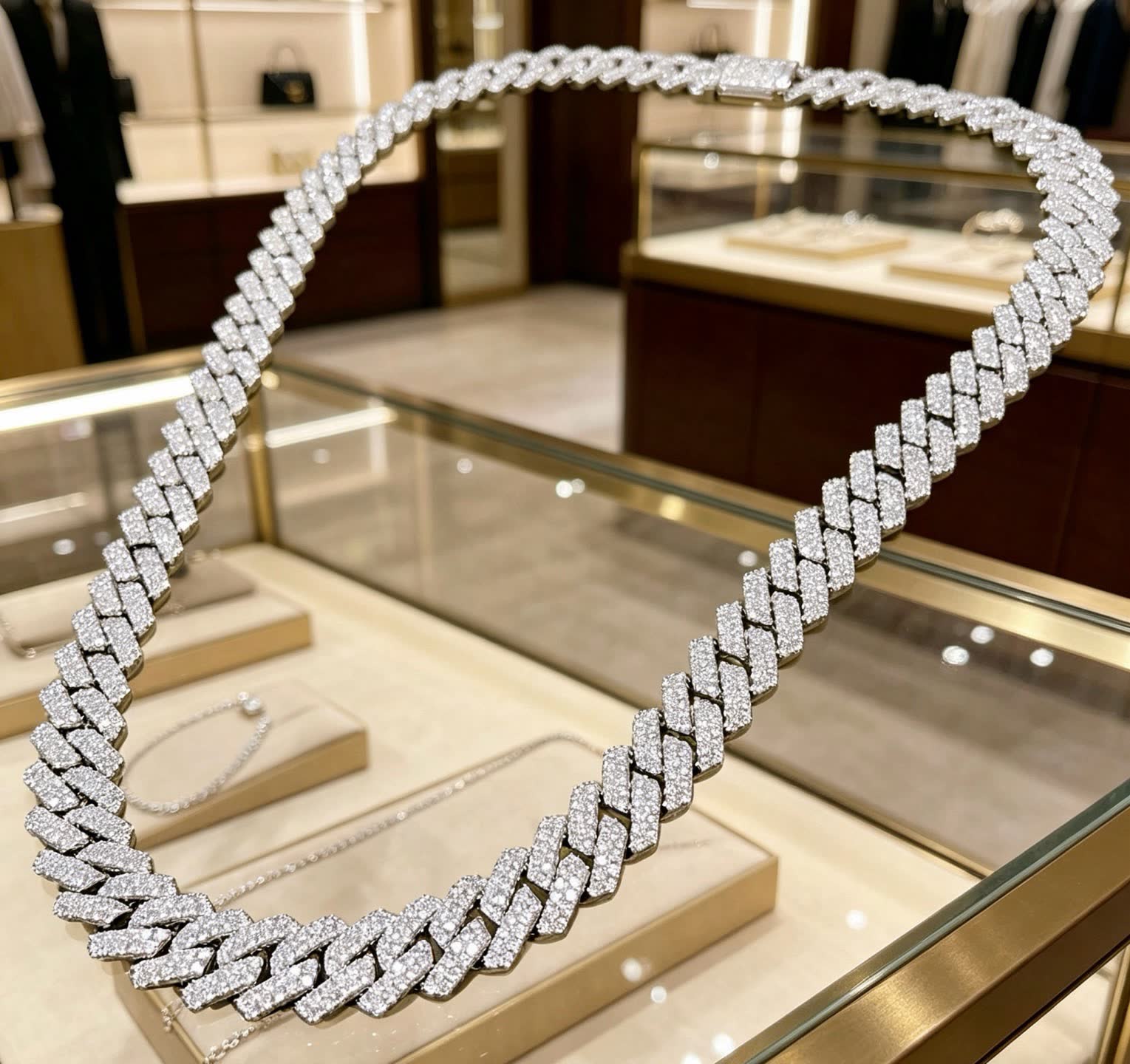 Gucci Diamond Chain Necklace