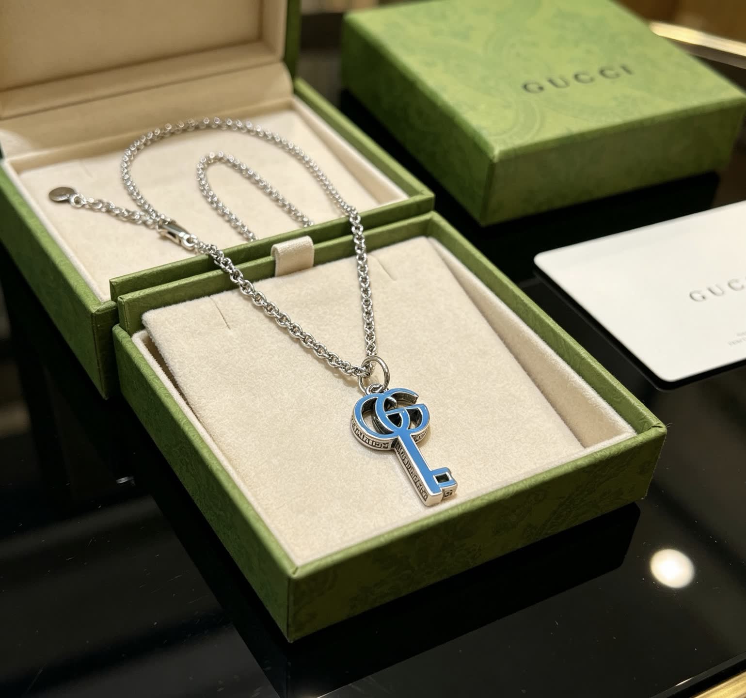 Gucci Key Pendant Necklace