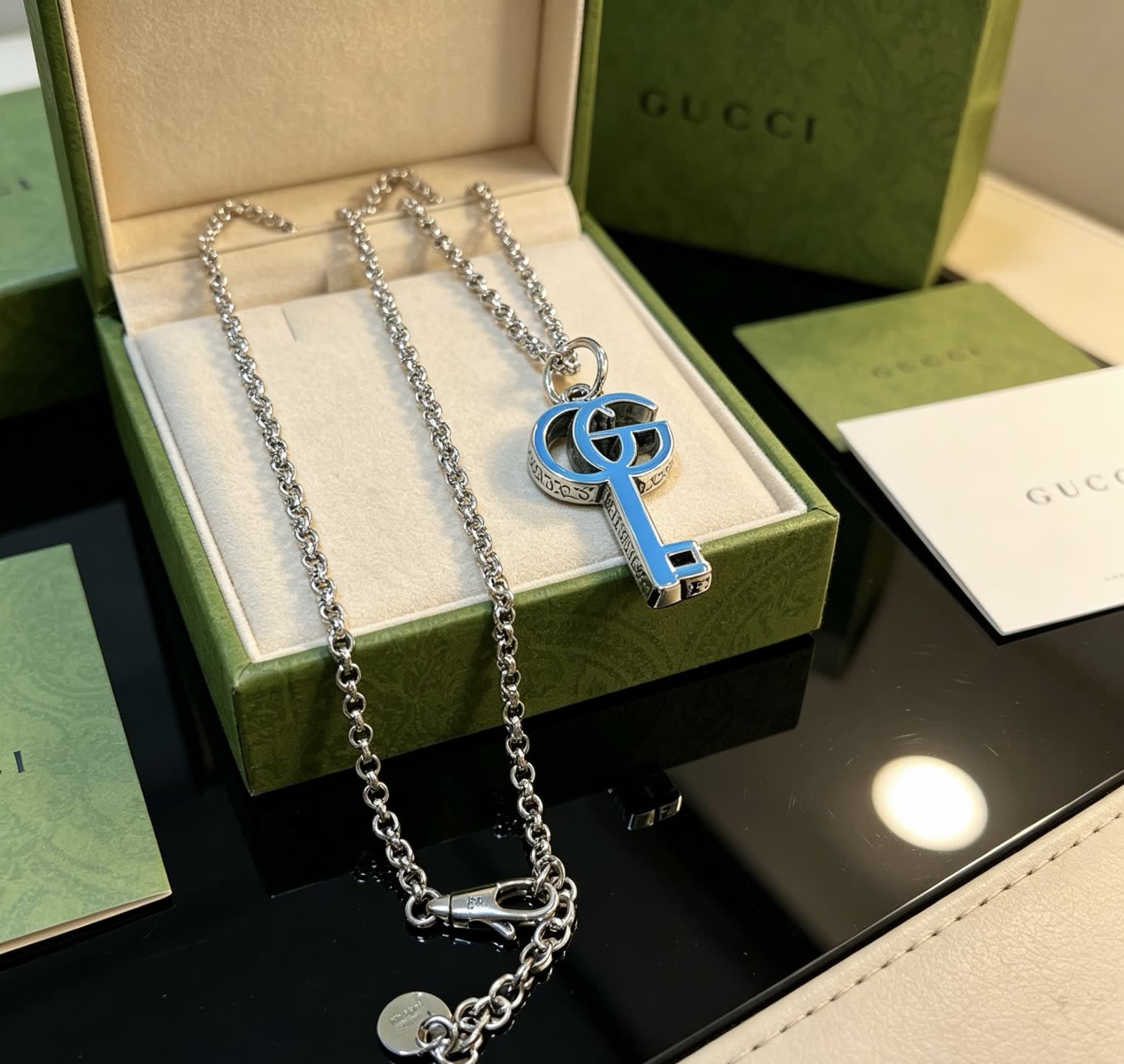 Gucci Key Pendant Necklace